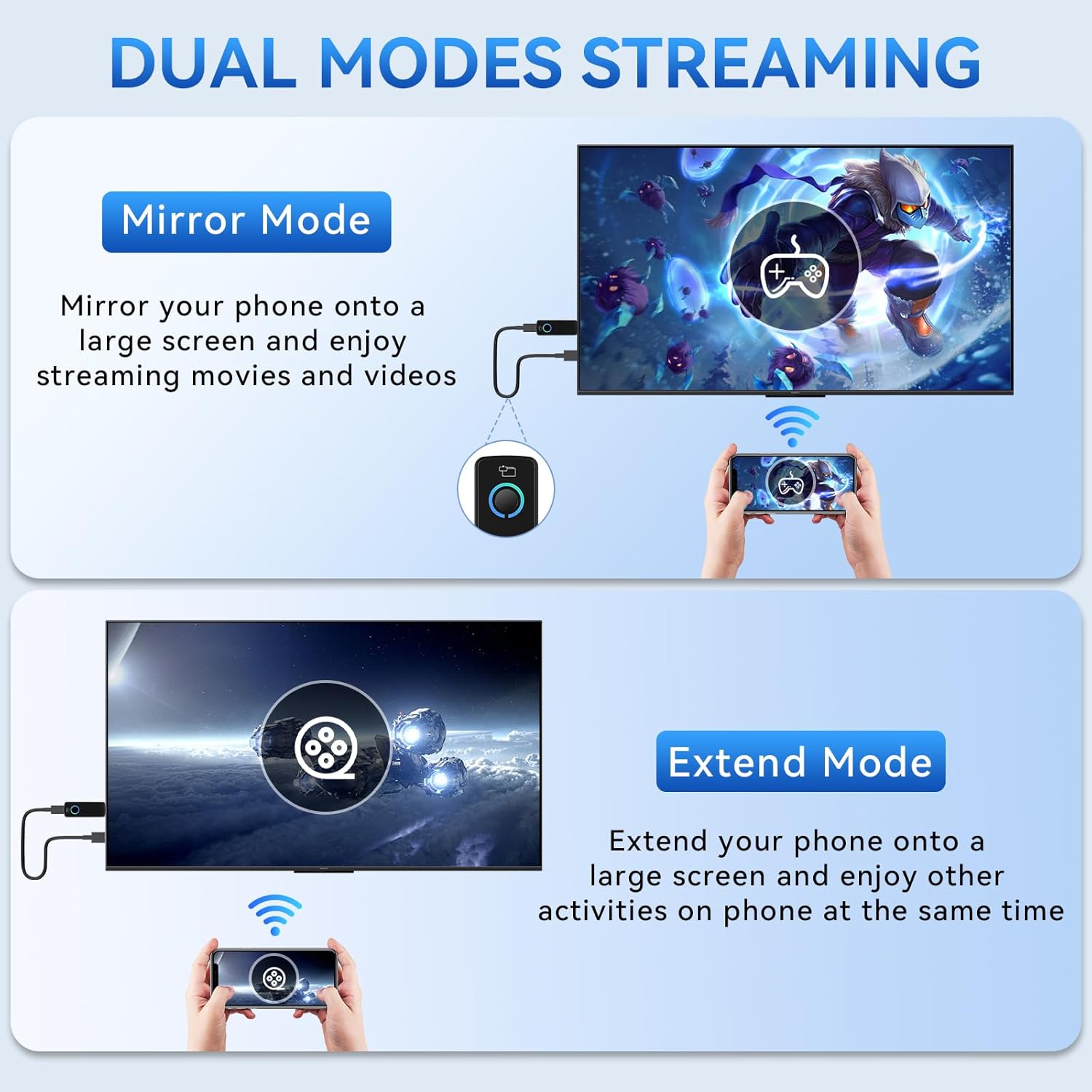 Adattatore HDMI Wireless - Dongle Miracast/Airplay - immagine 4