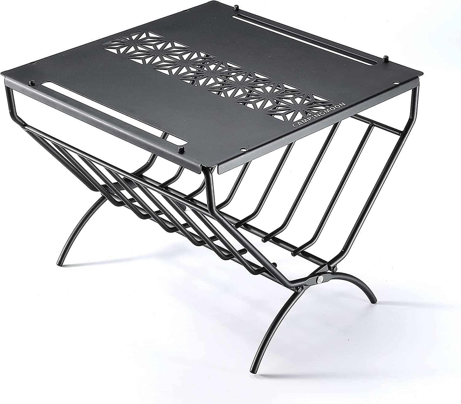 camping moon T-285 - Scaffale Decorativo per Legna da Ardere