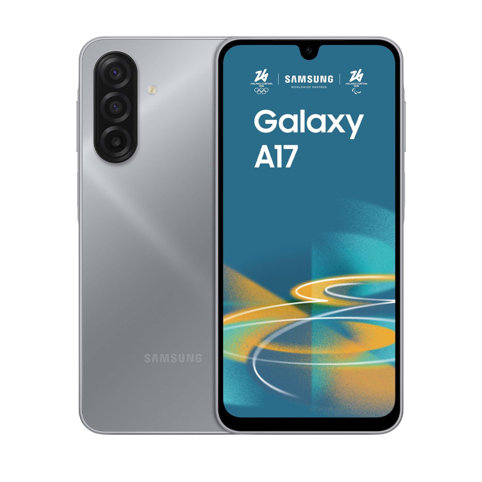 Samsung Galaxy A17 Smartphone Android 15, Gray [Versione Italiana]