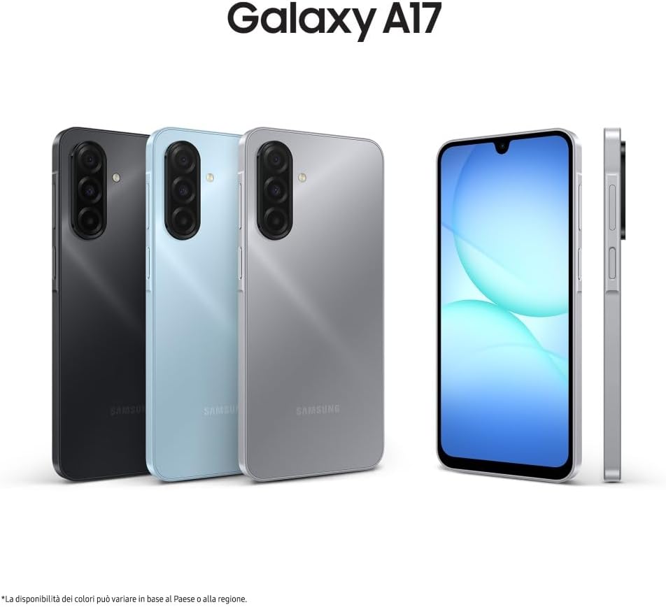 Samsung Galaxy A17 Smartphone Android 15, Gray [Versione Italiana] - immagine 2