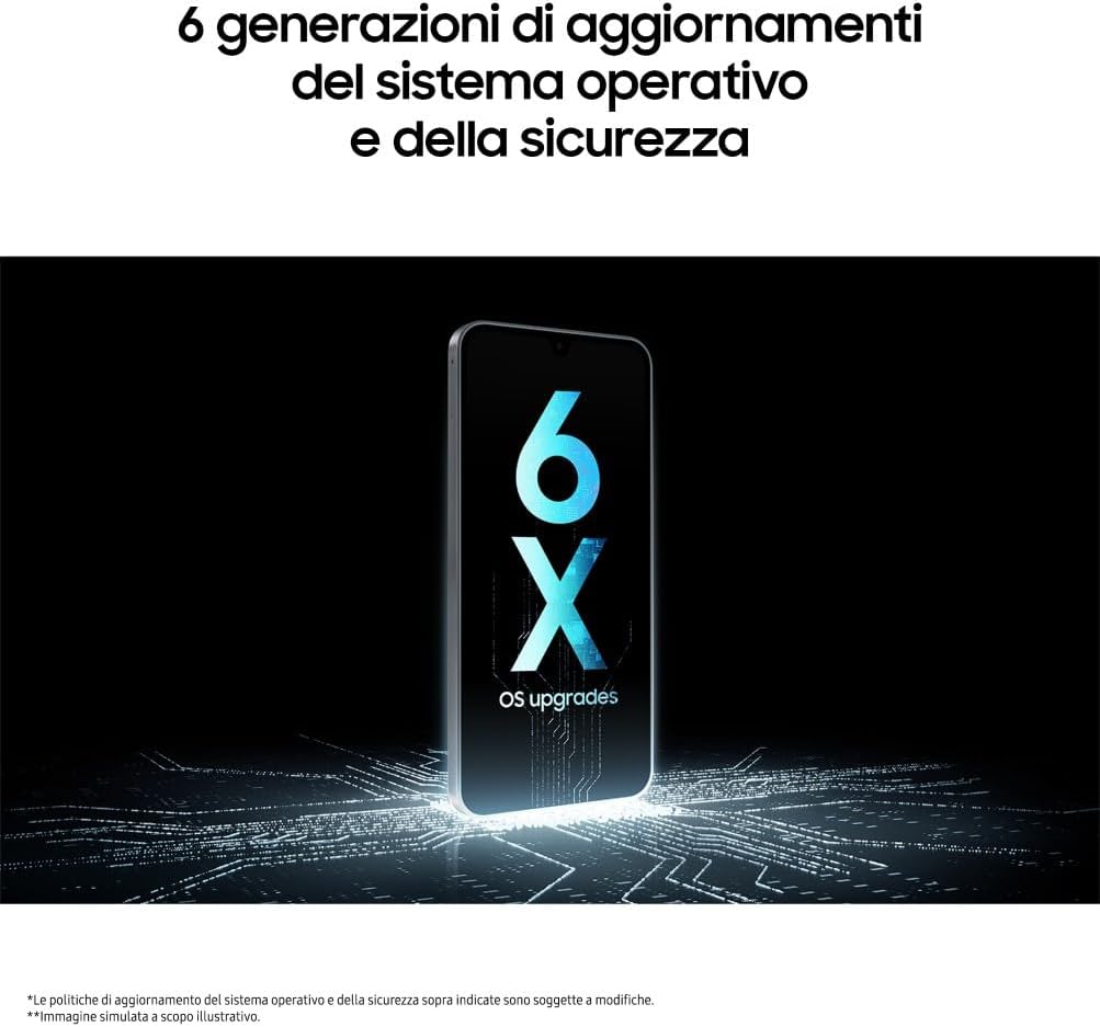 Samsung Galaxy A17 Smartphone Android 15, Gray [Versione Italiana] - immagine 7
