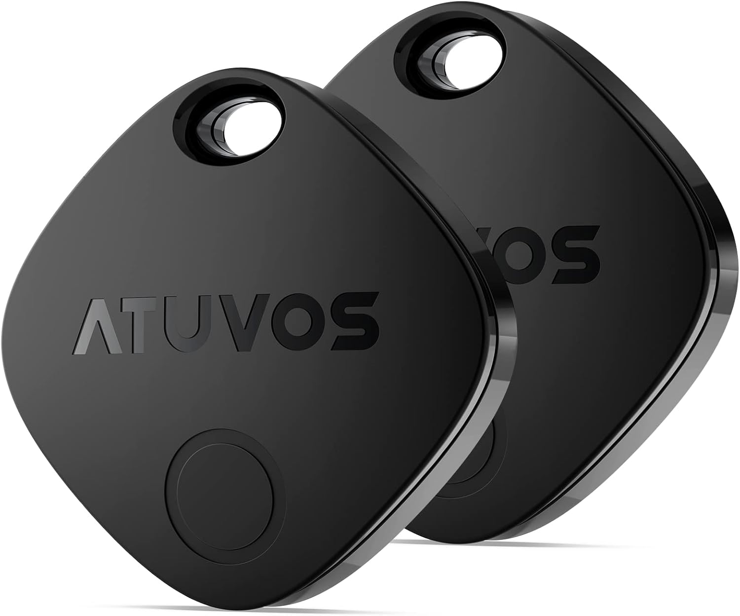 Atuvos Smart Air Tracker Tag Bluetooth 2 Pezzi, Nero - immagine 1
