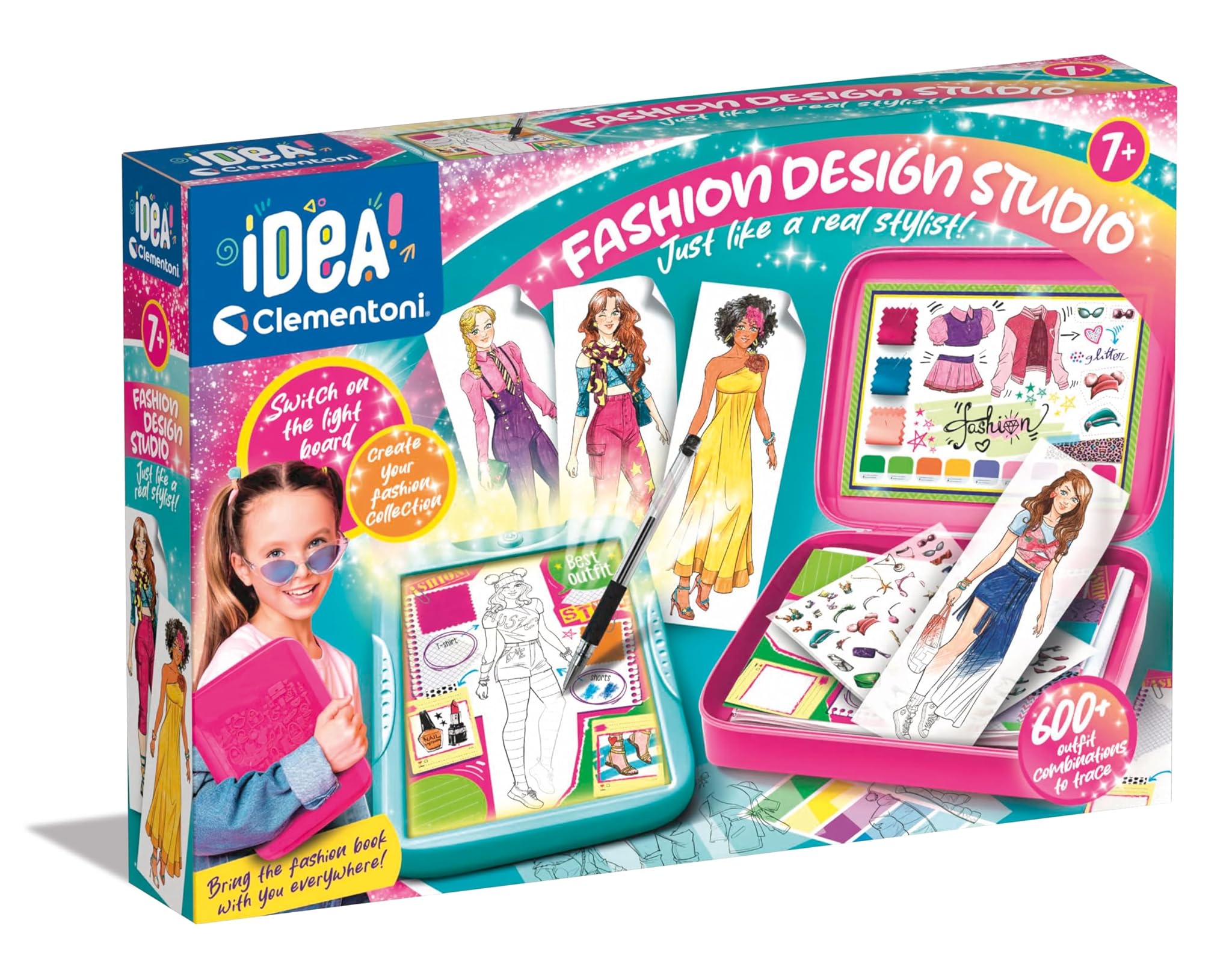 Clementoni Fashion Designer - Gioco Disegno con Luce