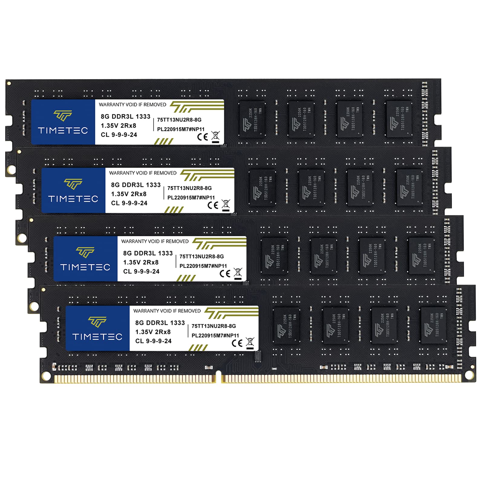 Timetec Hynix IC DDR3 1333MHz PC3-10600 UDIMM 32GB Kit
