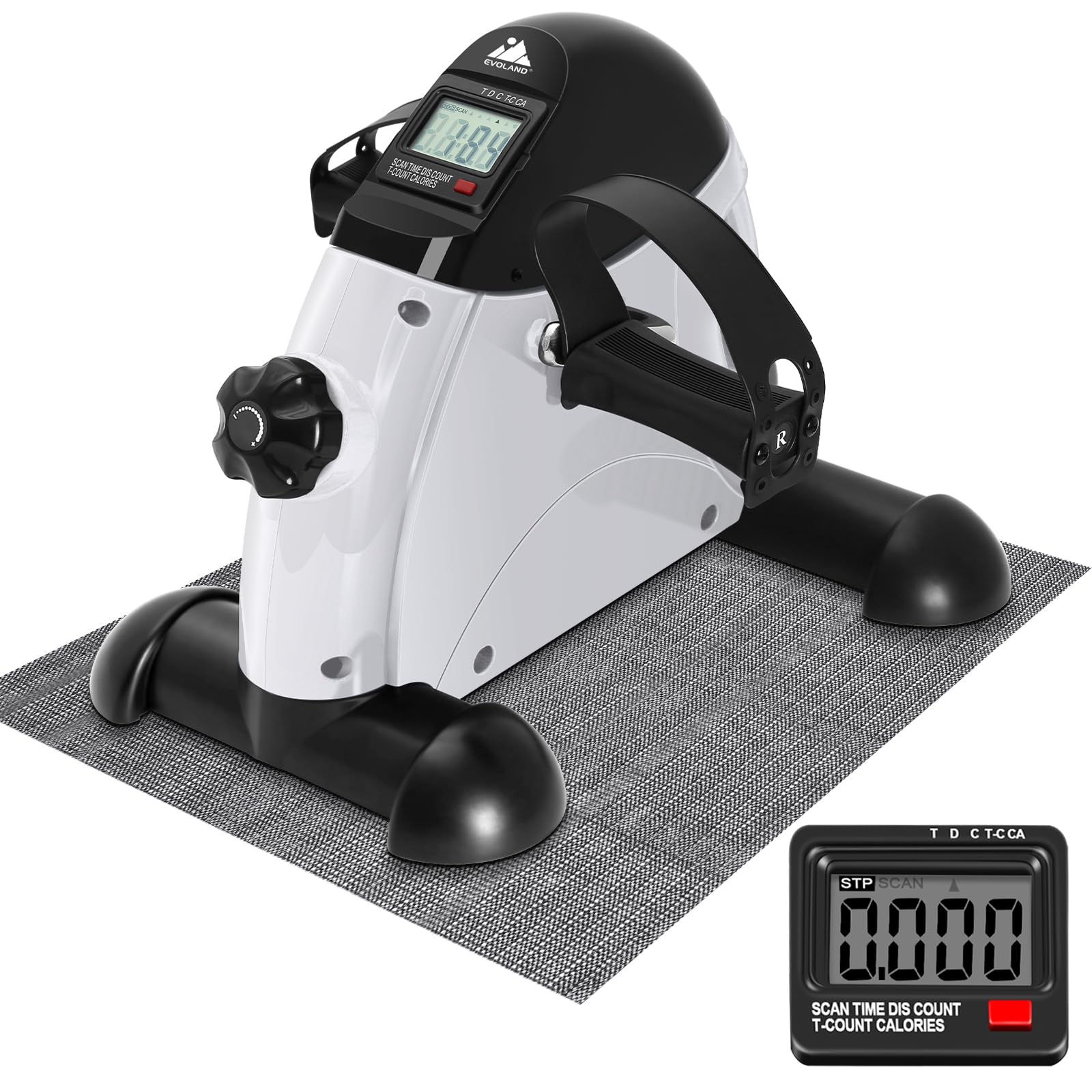 Evoland Mini Cyclette da Casa per Braccia e Gambe