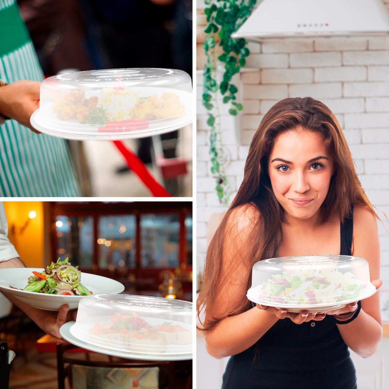 2 Coperchi Microonde Antischizzo 24cm - immagine 5