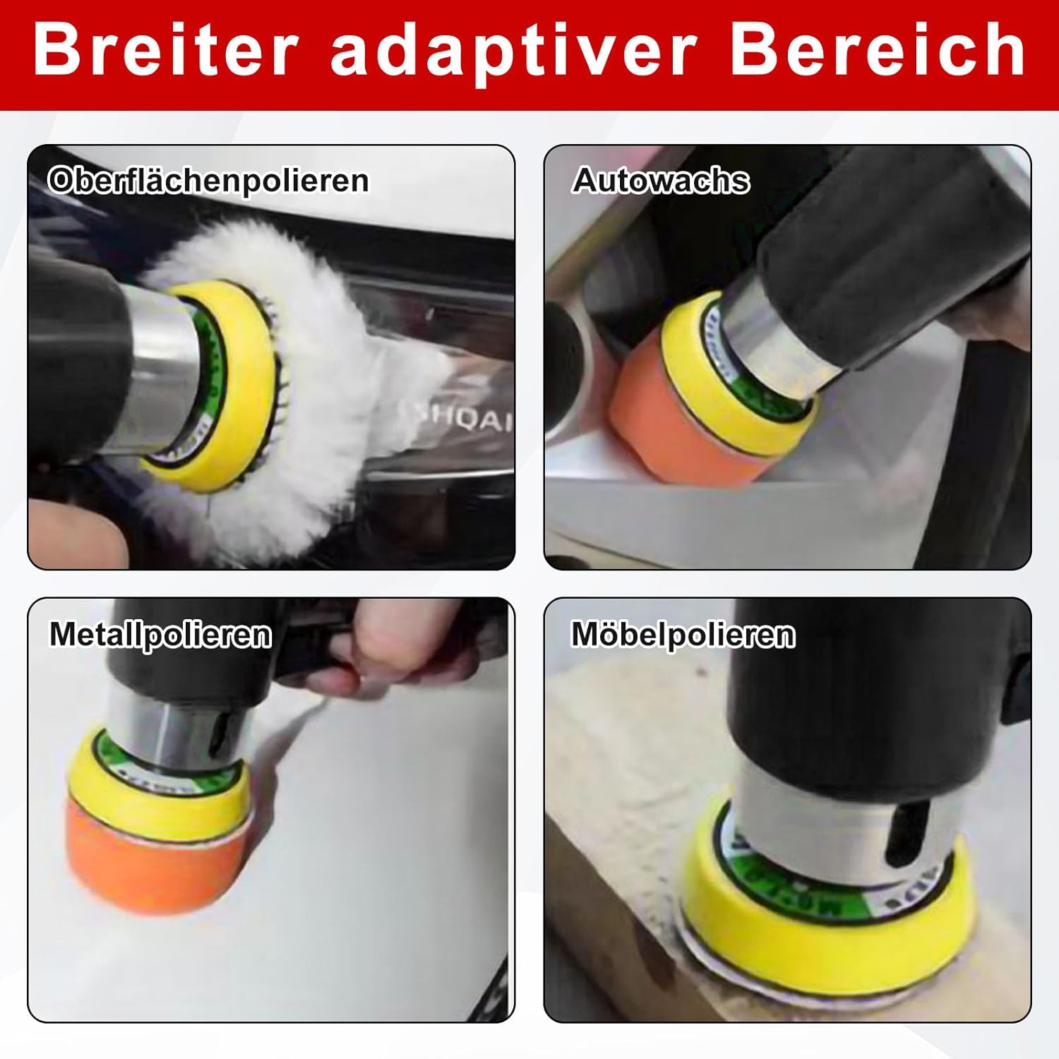 Mini Levigatrice Pneumatica Eccentrica 63 in 1 - immagine 7