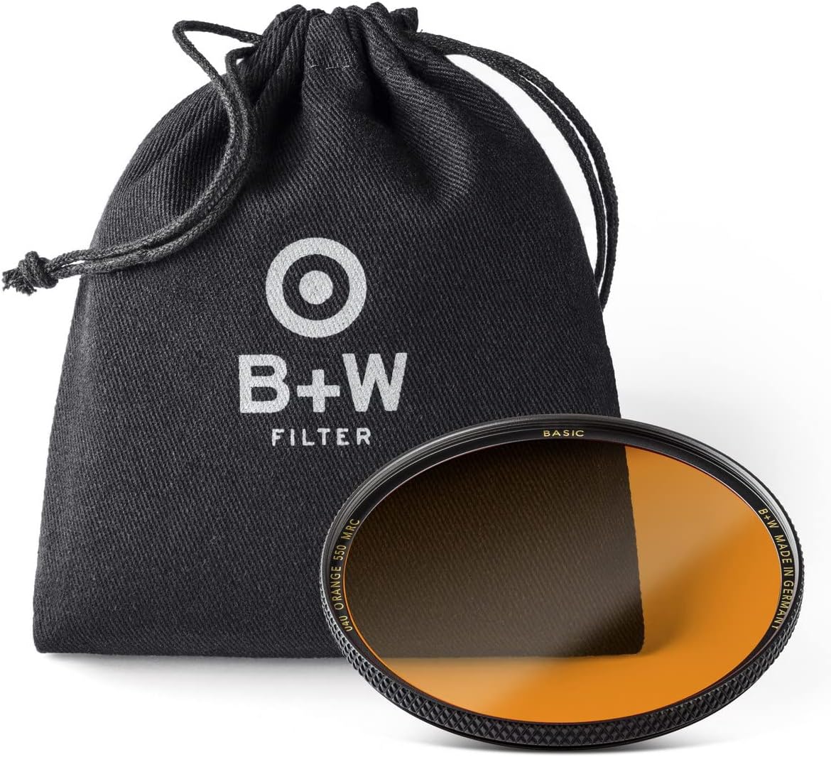 B+W Basic Orange 550 Filter MRC 39mm - Sostituisce F-Pro 66-23647 - immagine 2