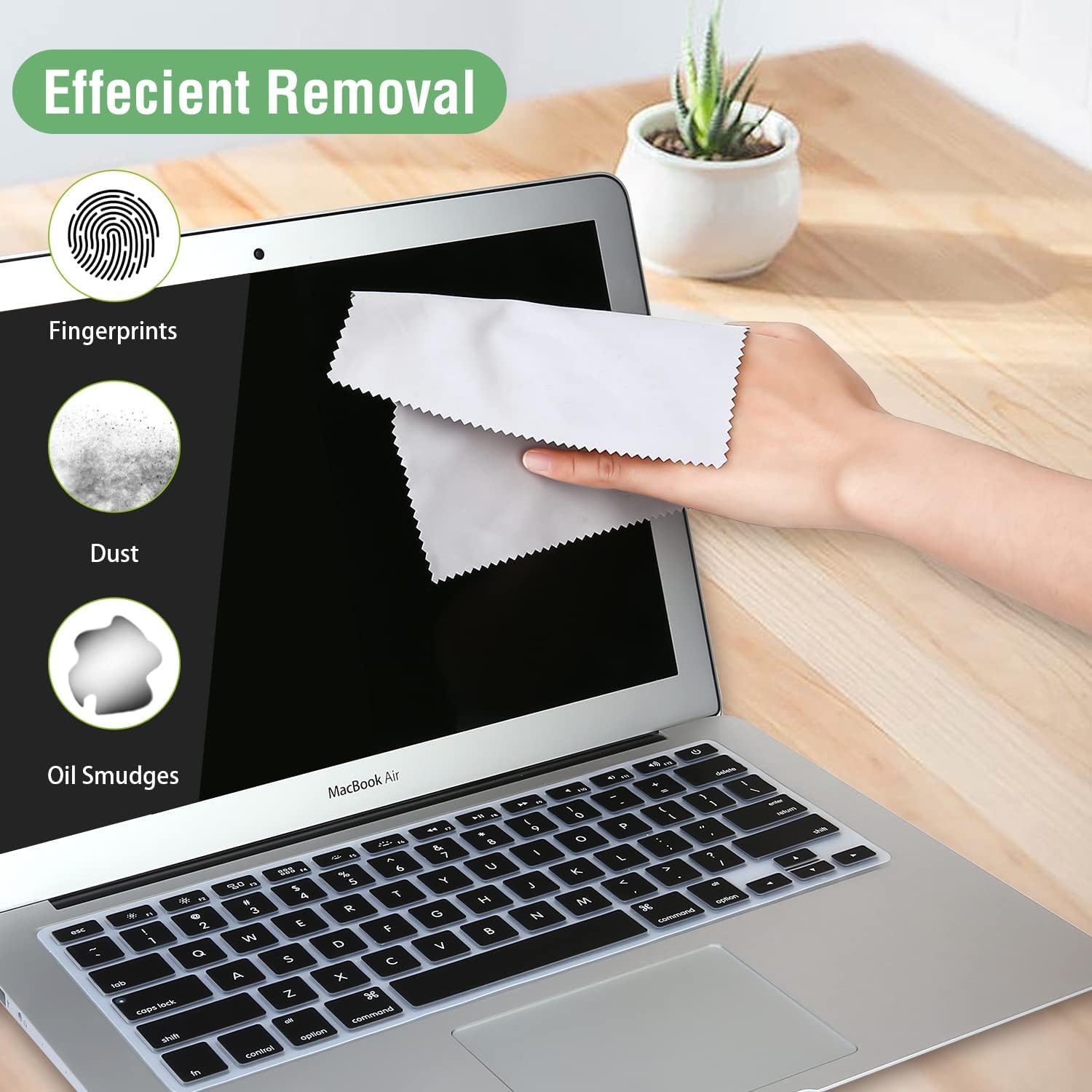 Eoocoo Copritastiera Ultrasottile per MacBook Air/Pro EU - immagine 8