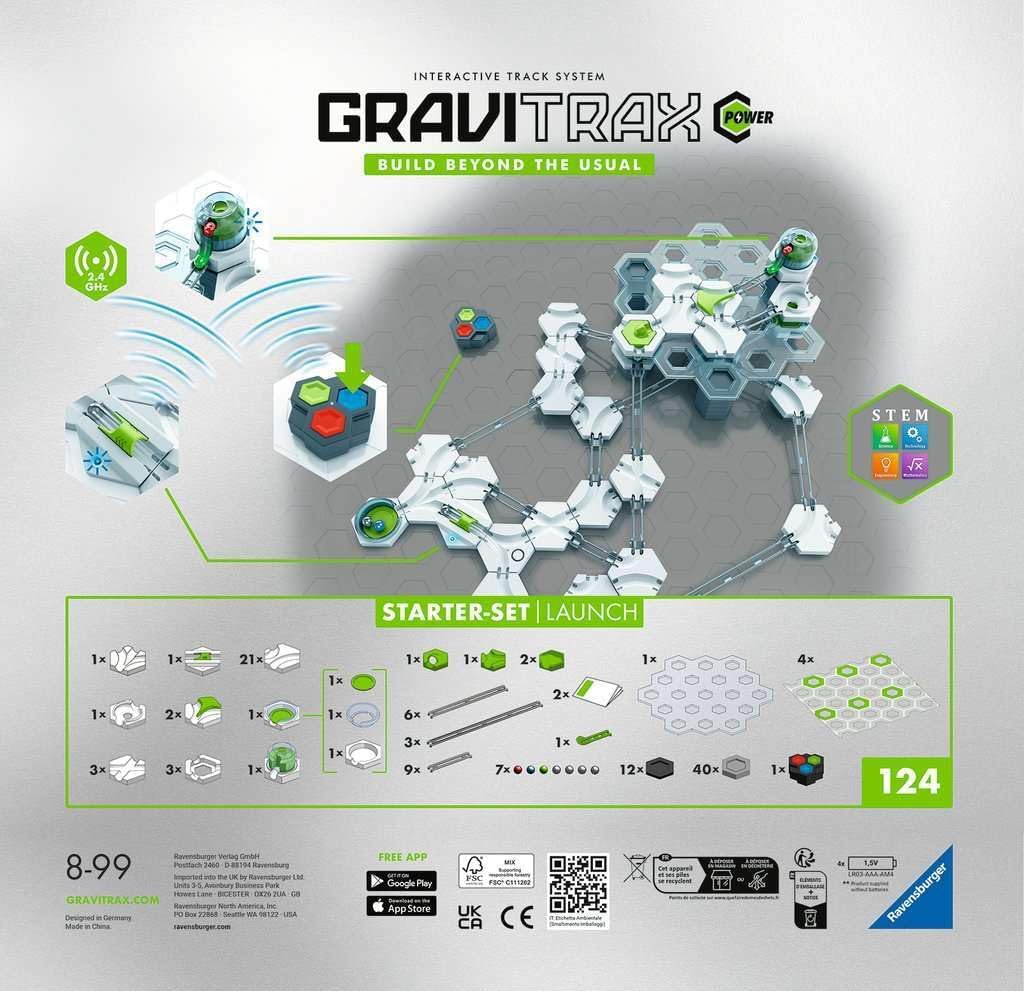 Ravensburger GraviTrax- GraviTrax, Colore Grigio, 27013 - immagine 4
