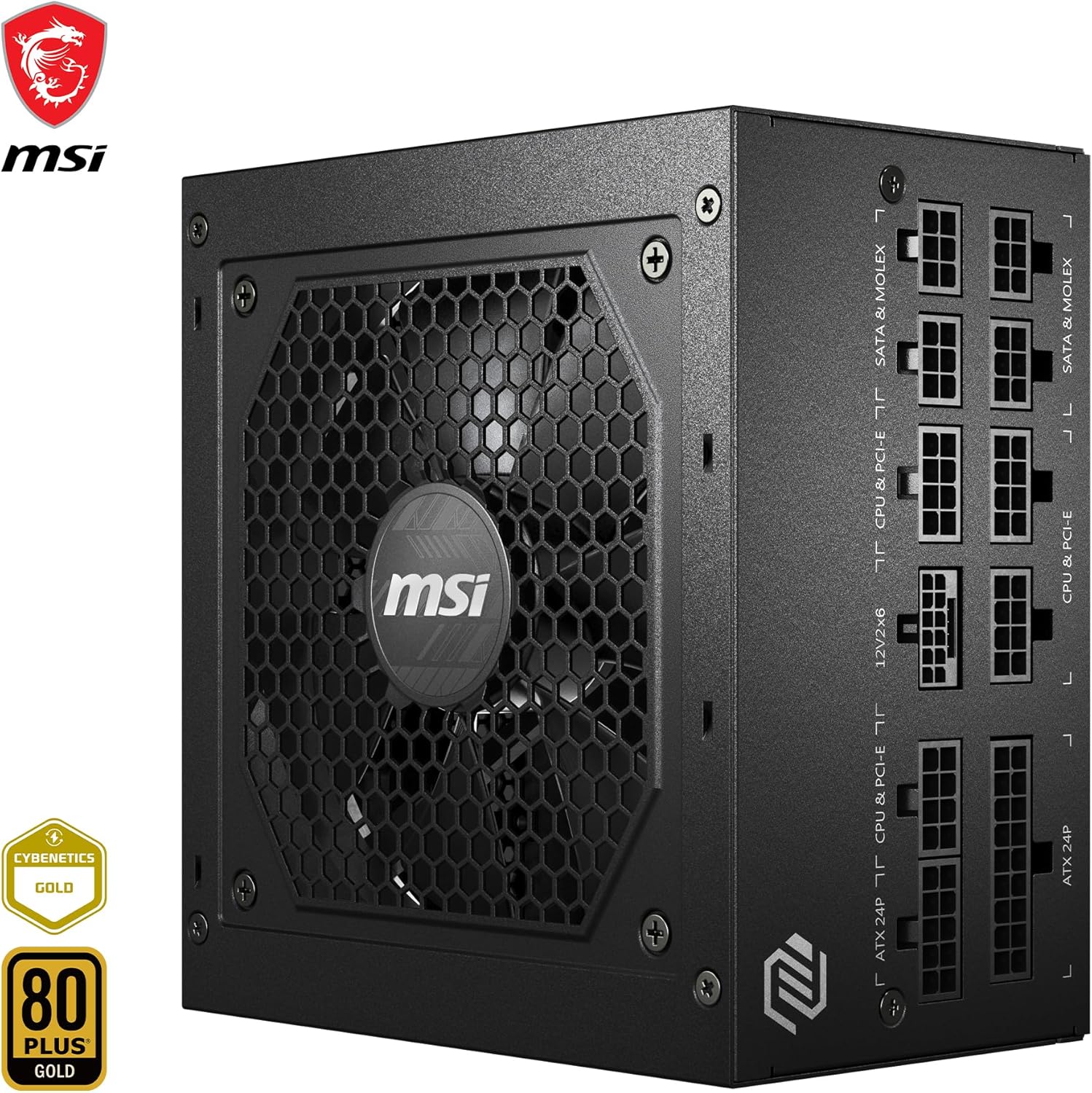 Msi MAG A750GL PCIE5 - Alimentatore 750W Modulare - immagine 3