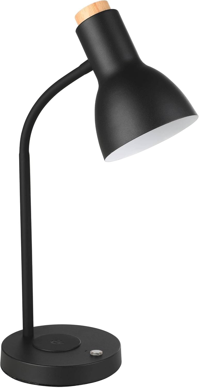 EGLO Veradal-QI - Lampada da Tavolo LED Touch