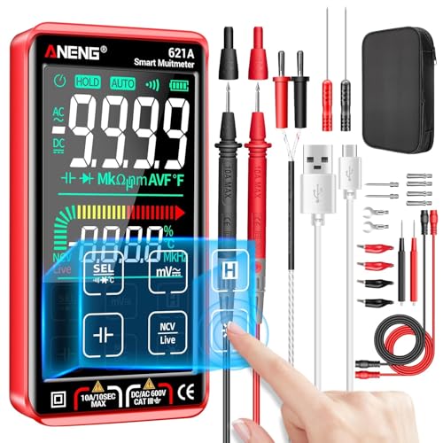 Aneng Multimetro 621A Digital Smart Tester Ricaricabile