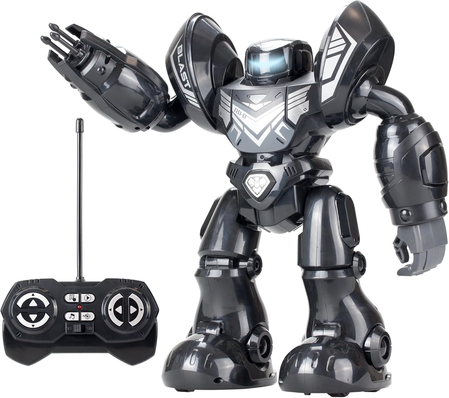 Silverlit YCOO Robo Blast Nero - Robot Telecomandato XXL - immagine 3