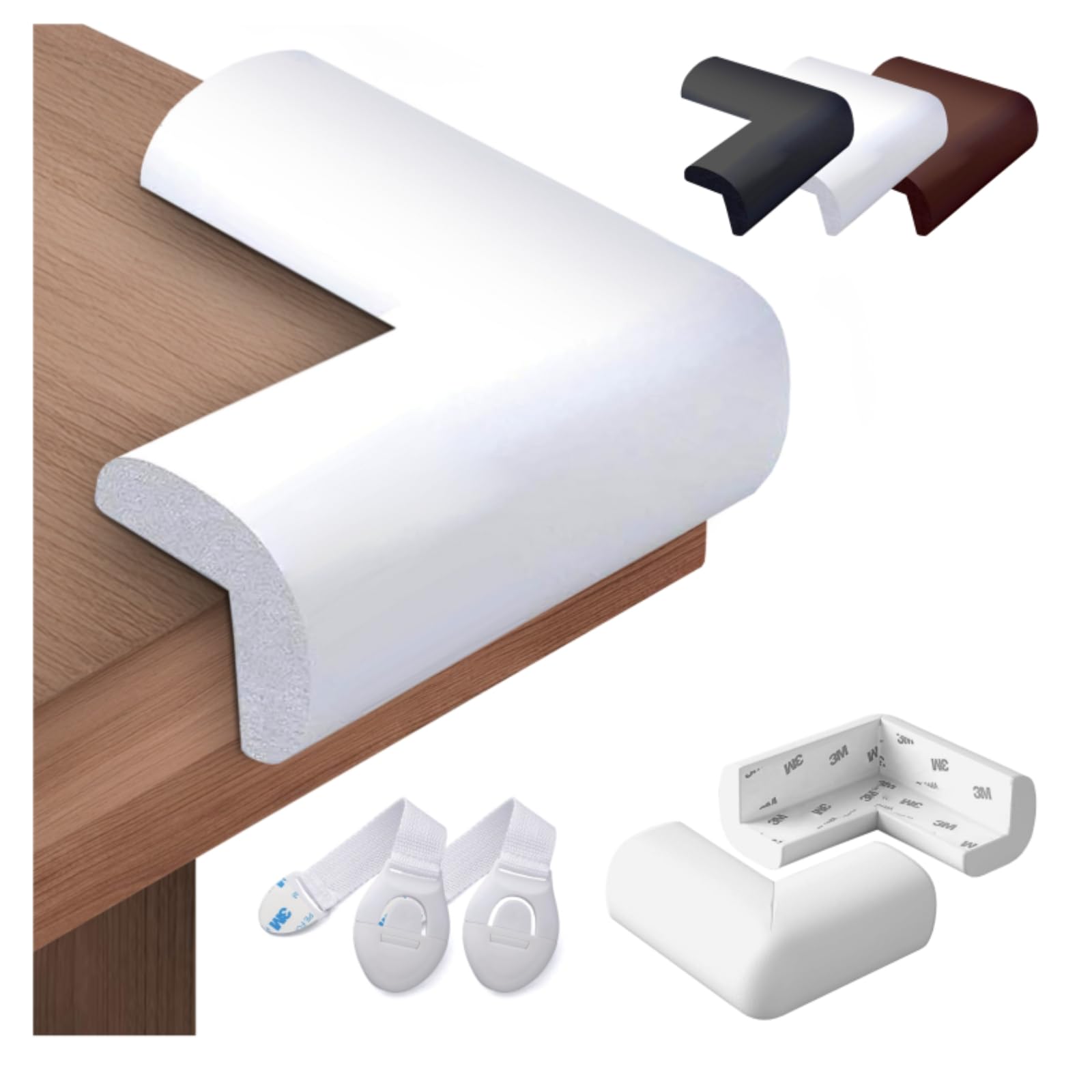 Happy Chlea® Paraspigoli Angolari in Gomma (20 pezzi)