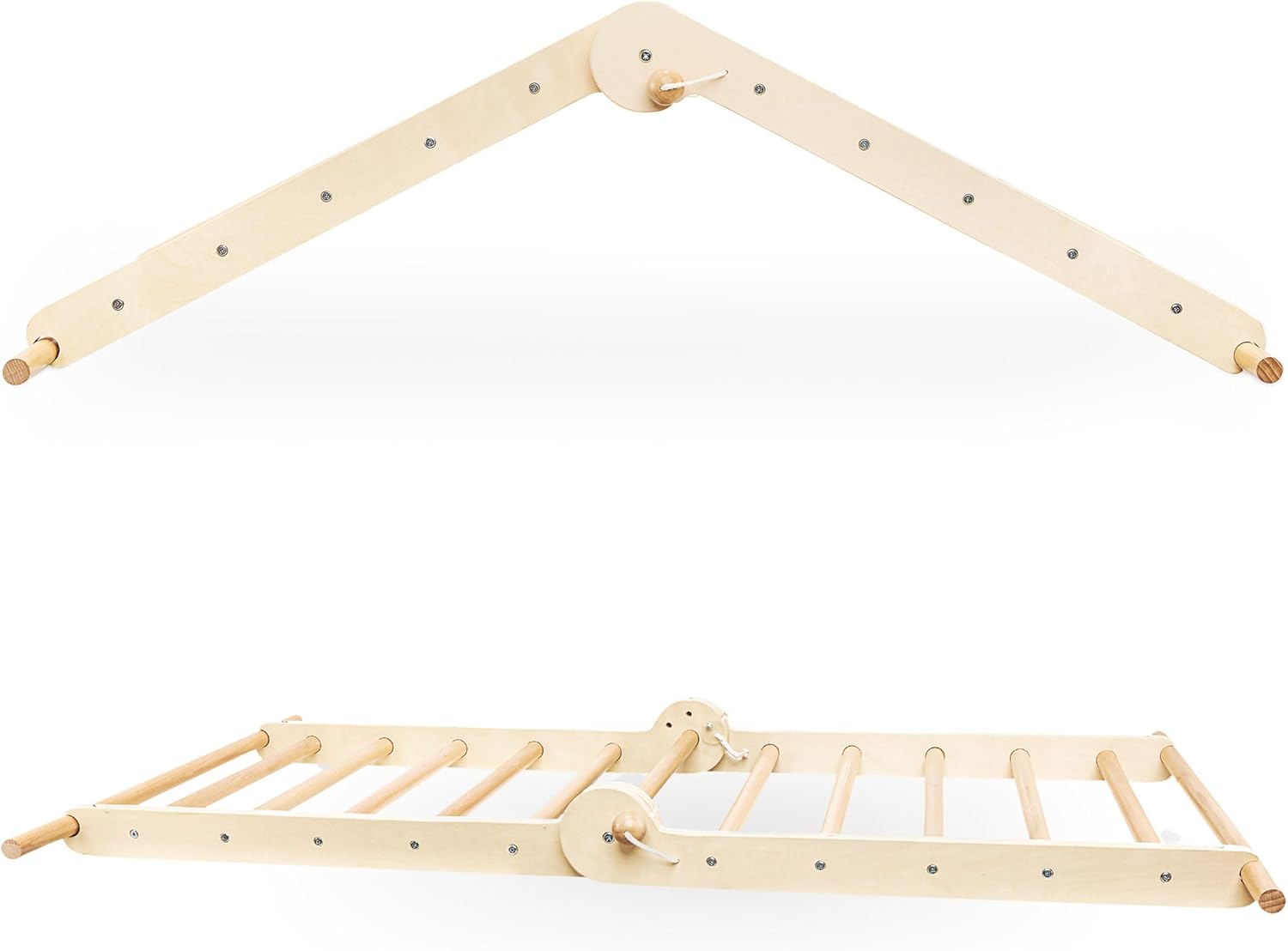 Mamabrum Parco Giochi in Legno con Scaletta e Arrampicata - immagine 7