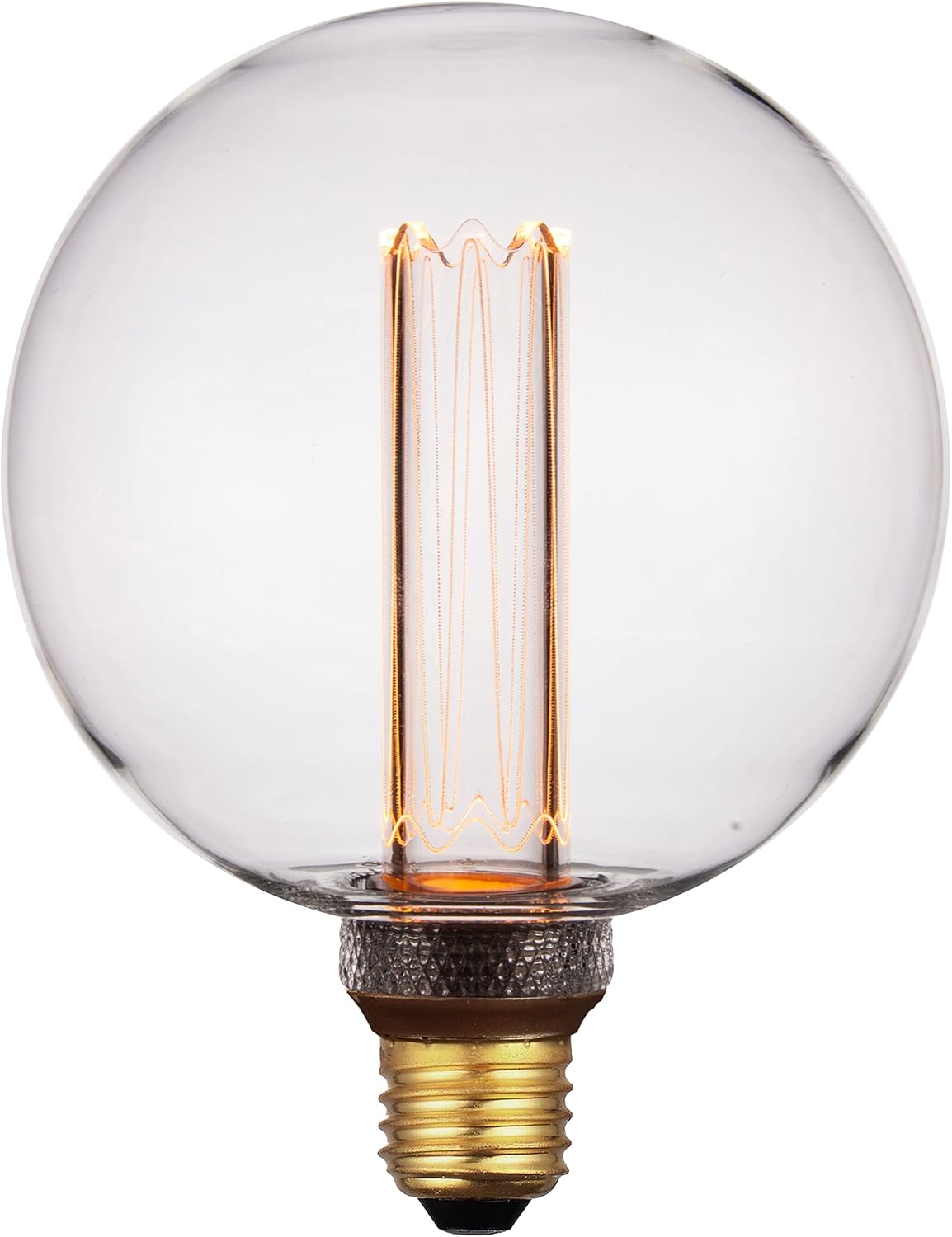 Greenandco 4x Lampadina LED Vintage E27 G125 3,5W - immagine 2