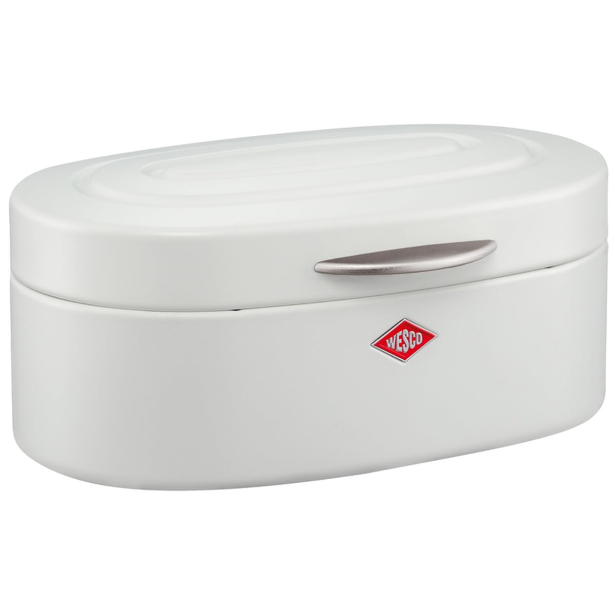 Wesco Contenitore per il Pane Single Elly, Bianco Opaco