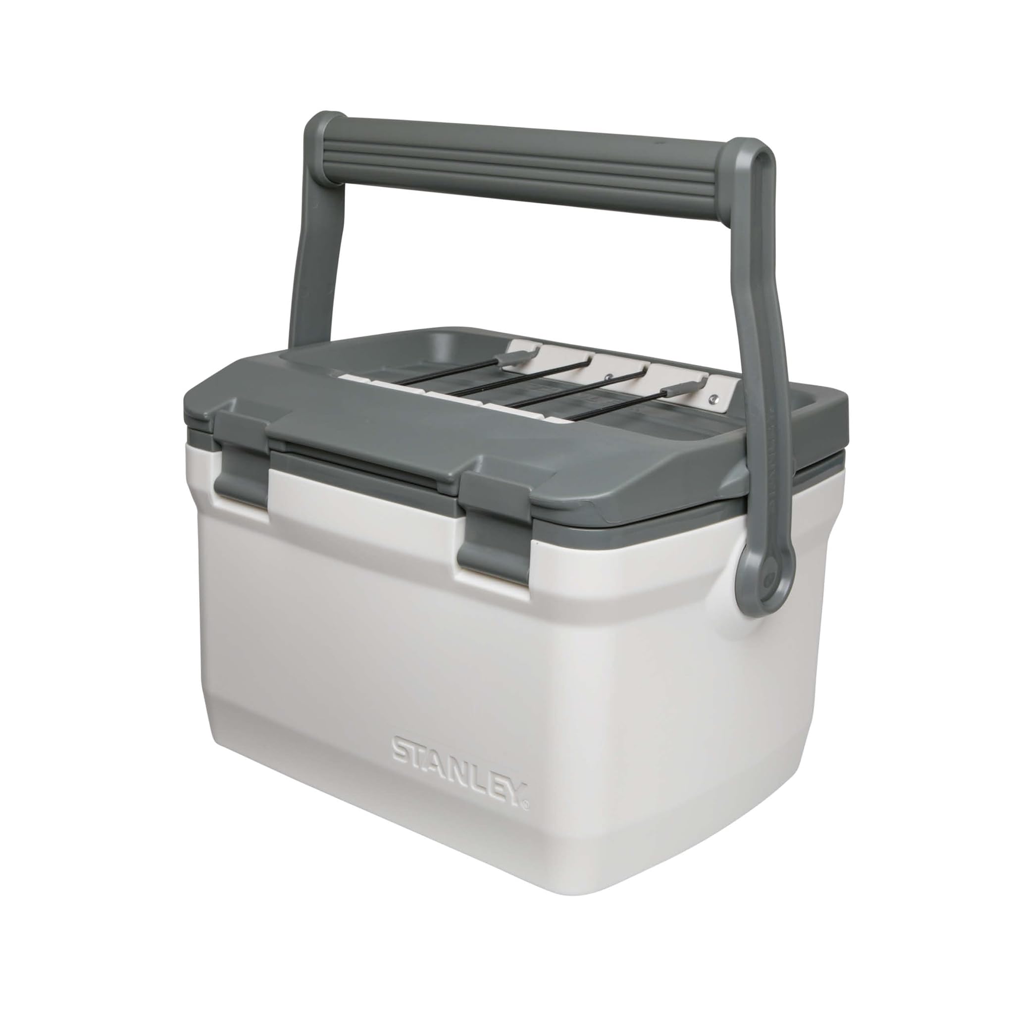 Stanley Adventure Outdoor Cooler 6.6L - Ice Cold For 27 Hours - Small Cool Box - BPA-Free - Chest Cooler - Camping Cooler Box Doubles as Seat - Rugged Travel Coolbox - Leakproof