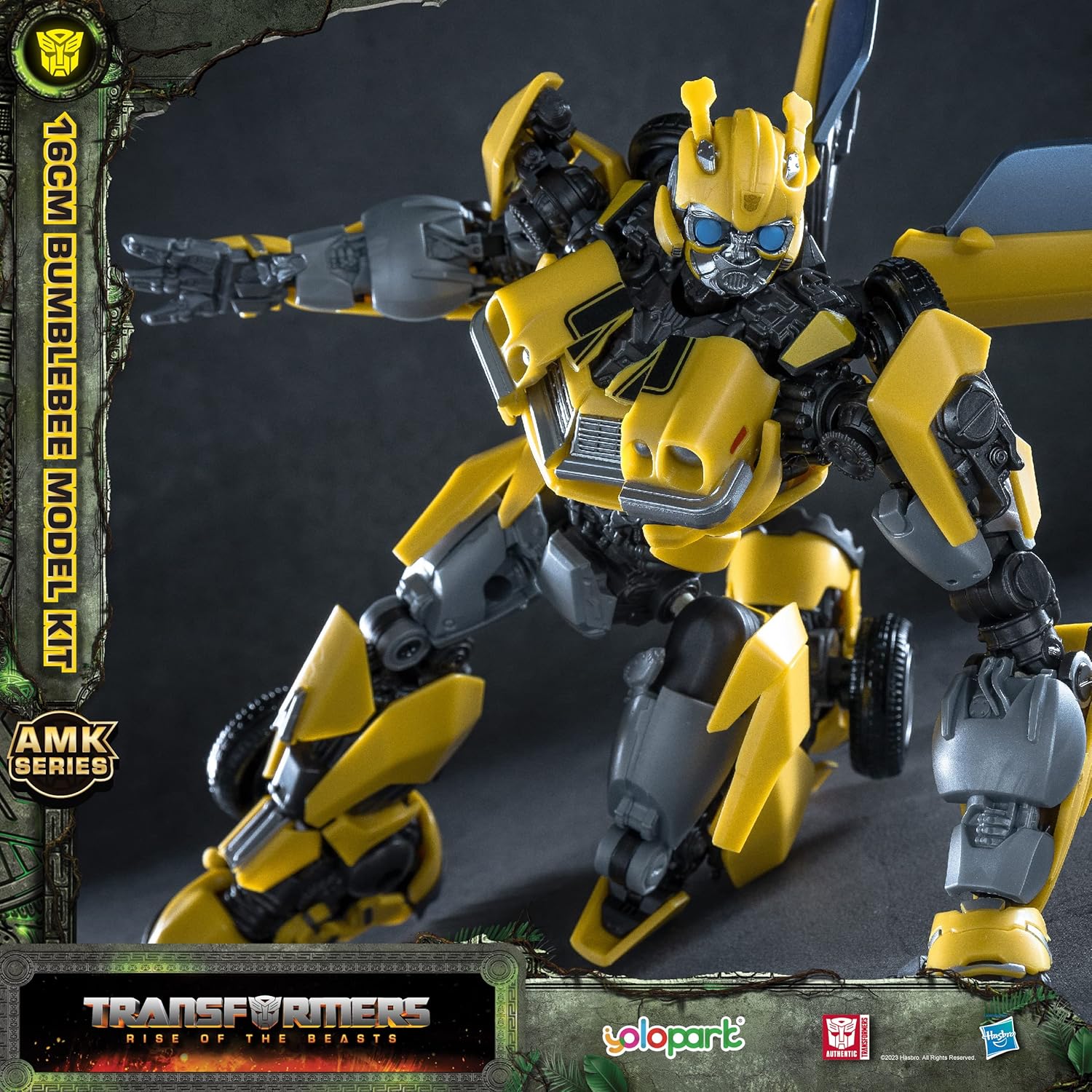 YOLOPARK Bumblebee Transformers Action Figure 6,5" - immagine 5