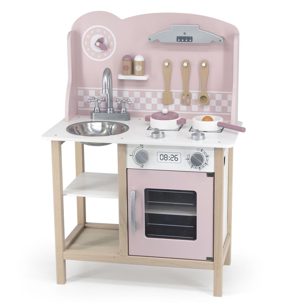 PolarB Wooden Play Kitchen