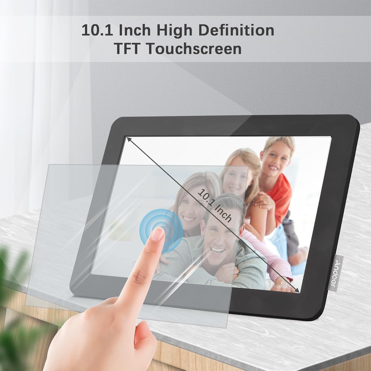 Andoer Cornice Digitale WiFi 10.1" Cloud, 16GB - immagine 3