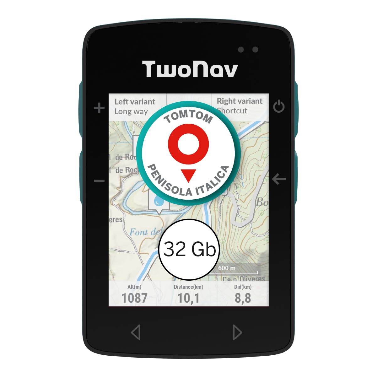 Twonav Roc (32 GB) GPS con Schermo 2,7 pollici