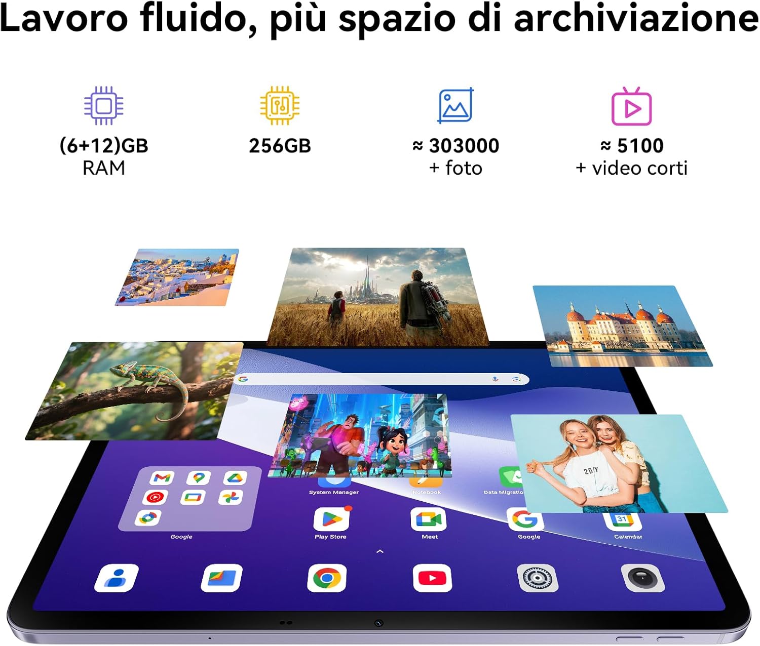 Blackview Link 8 - Tablet 13" con Tastiera e Penna - immagine 5