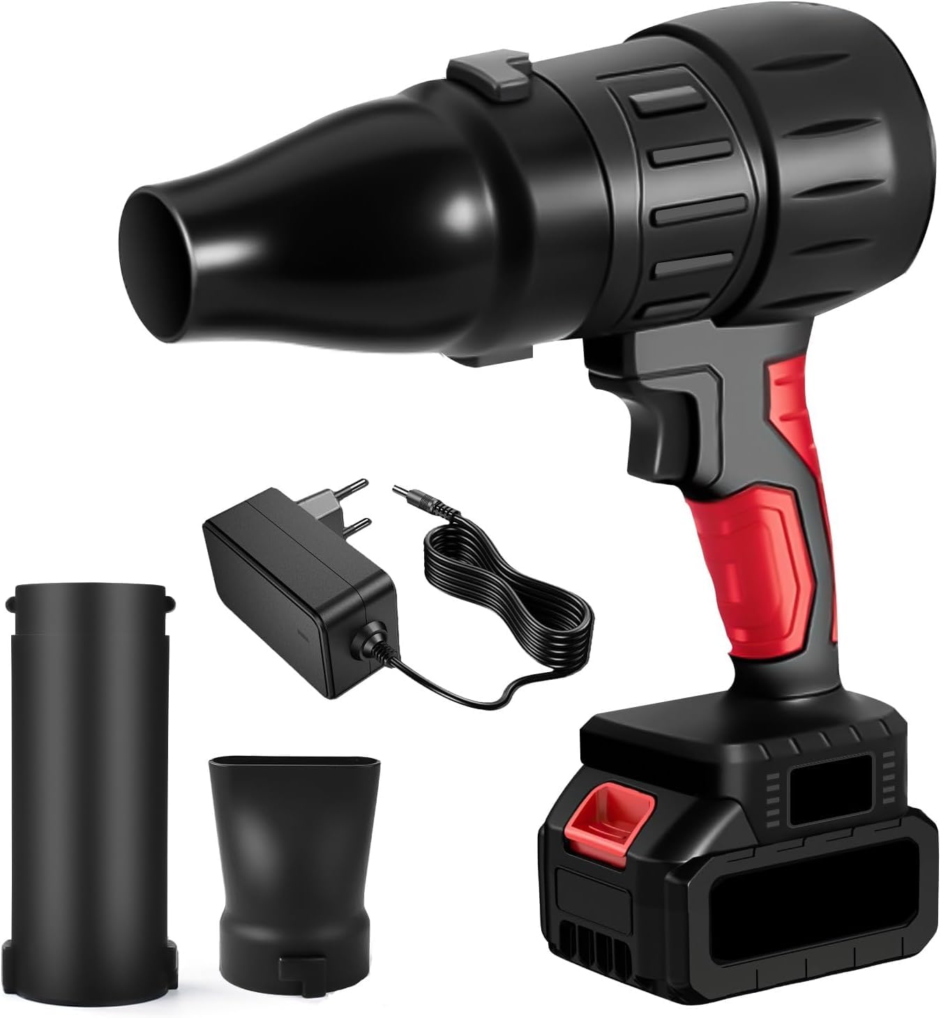 Aspirafoglie Elettrico 800W con Batteria 21V