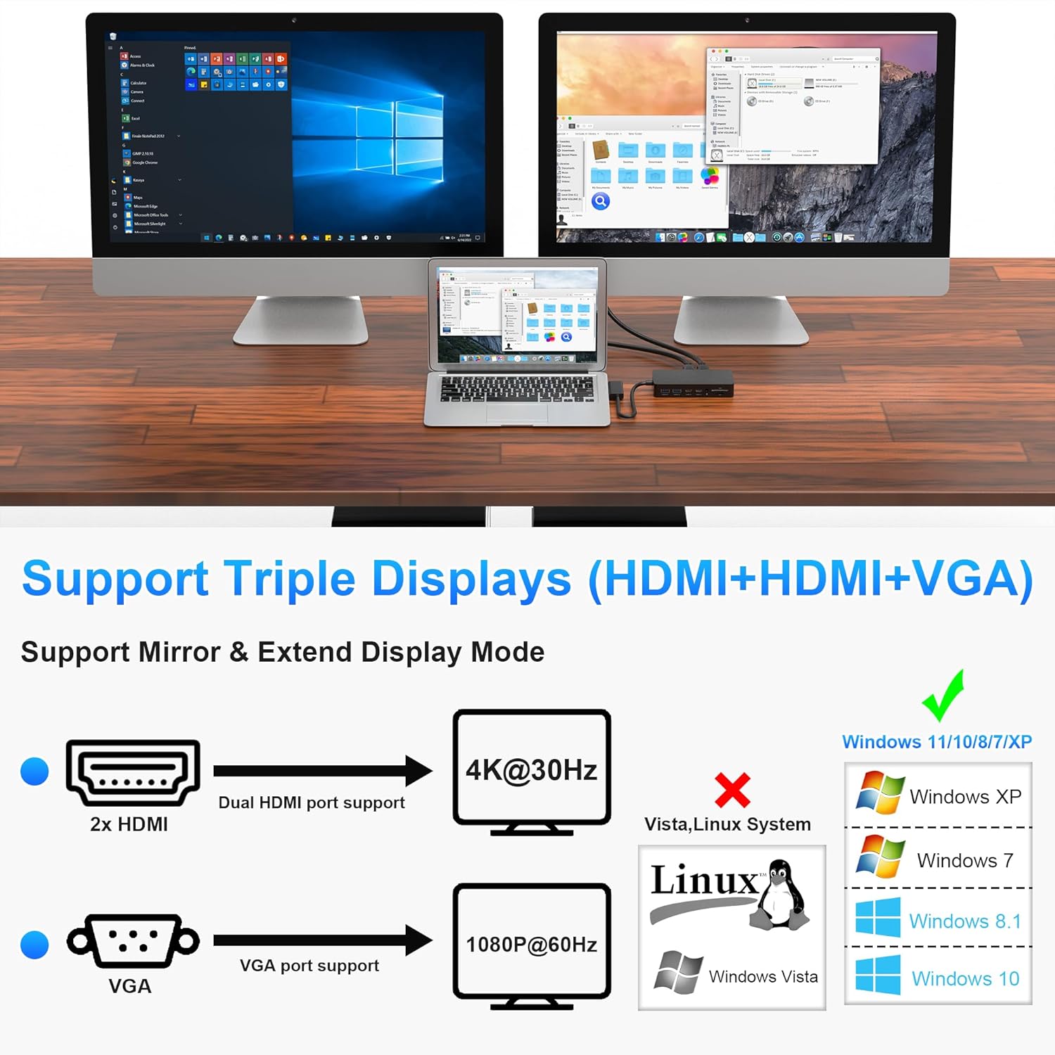 Surface Dock 12-in-1 Triplo Display 4K - immagine 4