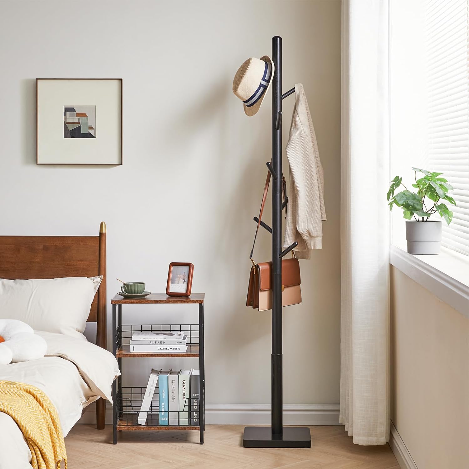 Ymyny Appendiabiti da Terra con 8 Ganci, Nero - immagine 4