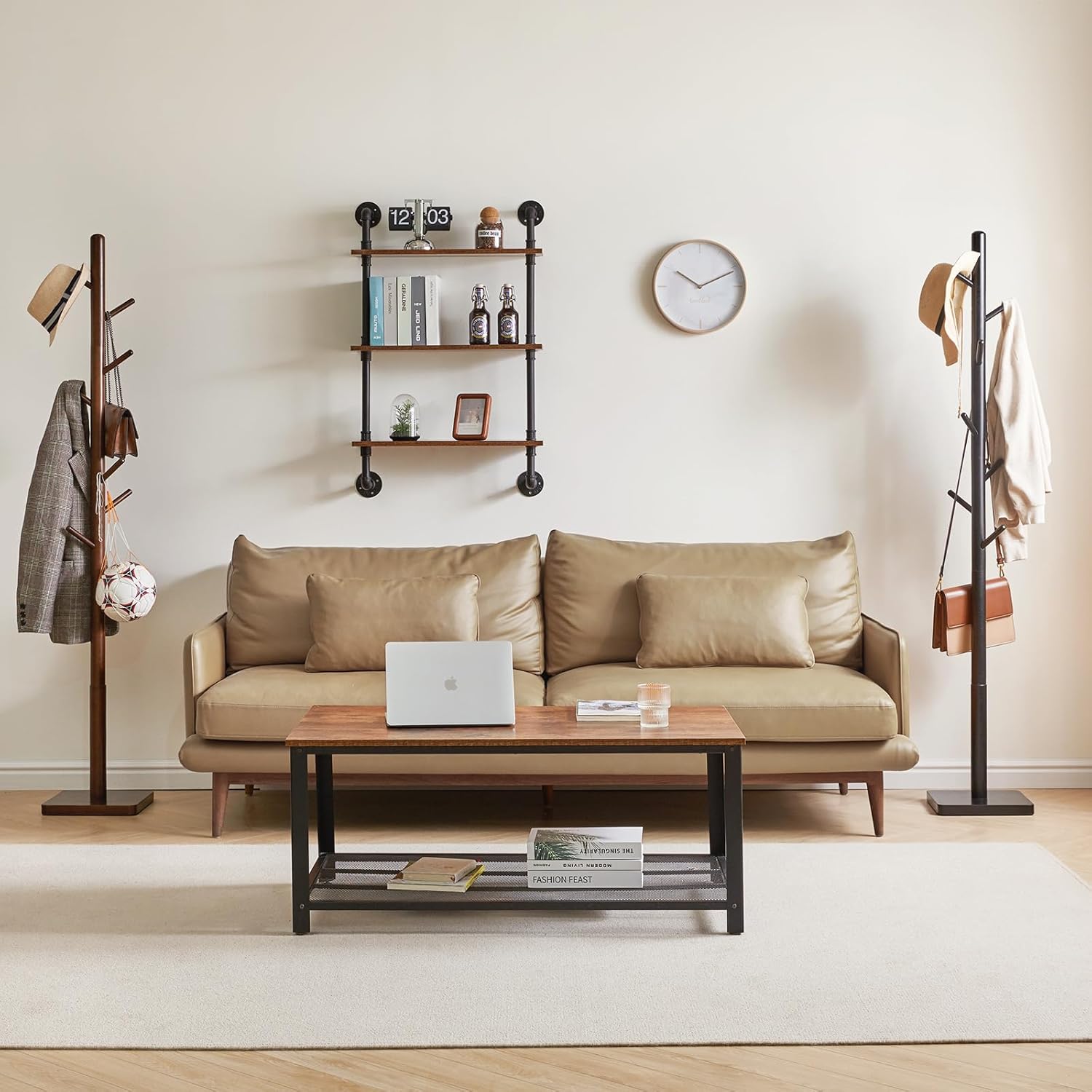 Ymyny Appendiabiti da Terra con 8 Ganci, Nero - immagine 5