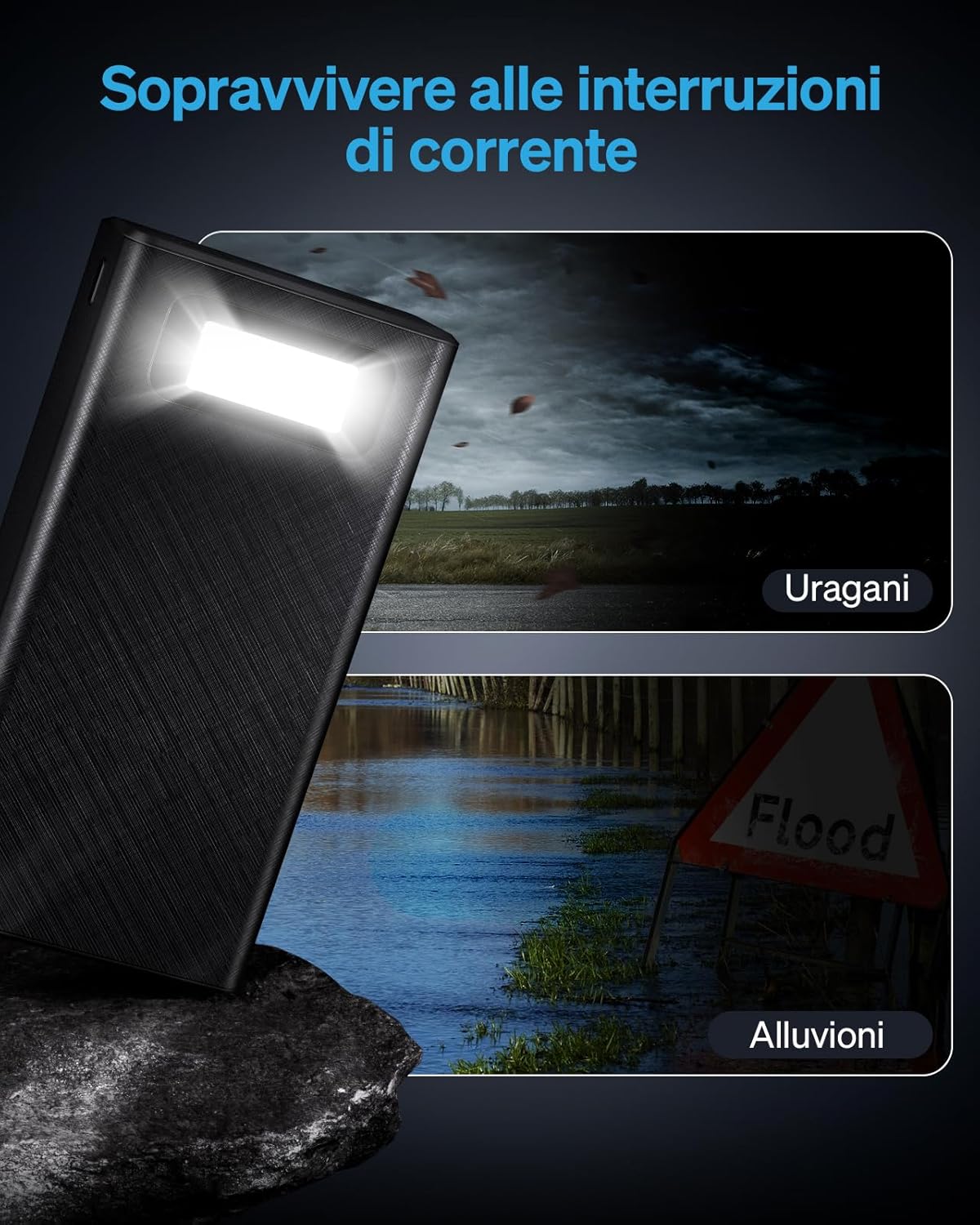 Power Bank 50000mAh - Caricatore Portatile 22,5W - immagine 4