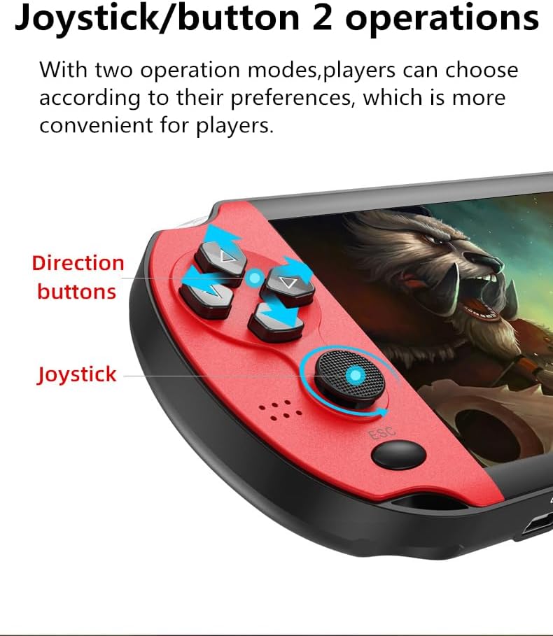 Hlf Console Videogiochi Portatile 4.3 Pollici - immagine 4