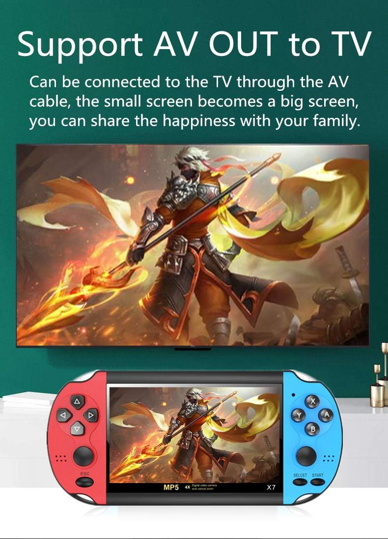 Hlf Console Videogiochi Portatile 4.3 Pollici - immagine 5