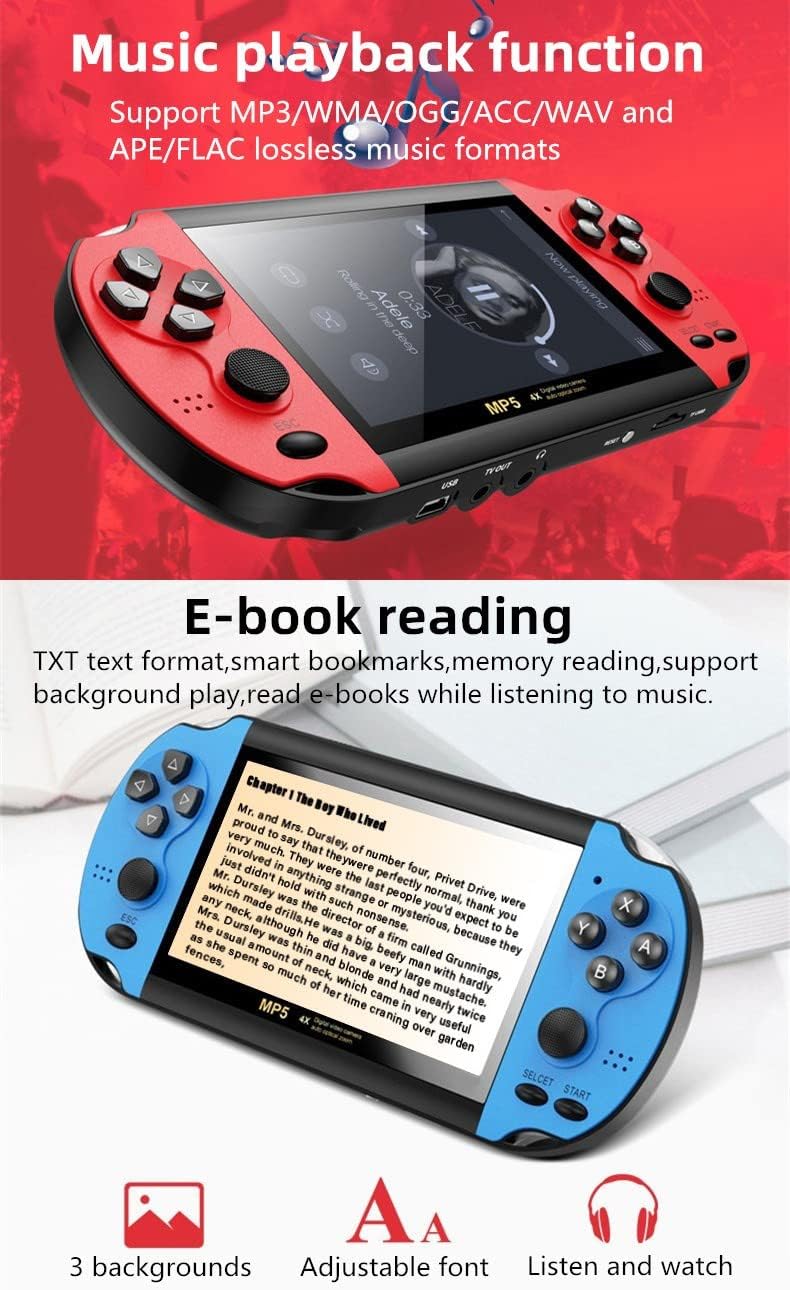 Hlf Console Videogiochi Portatile 4.3 Pollici - immagine 7