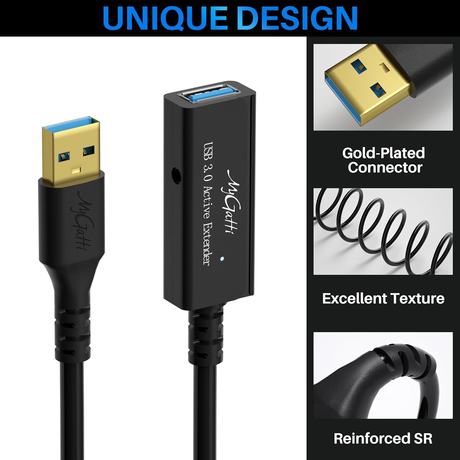Mygatti Cavo Prolunga USB 3.0 Attivo 20M - immagine 3