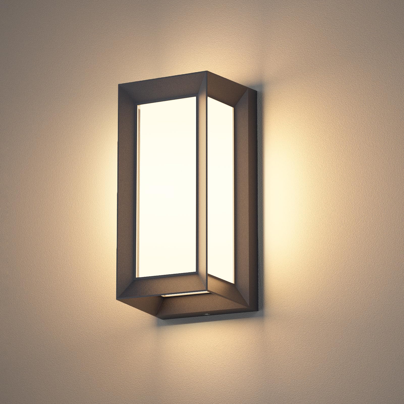 Klighten 20W Applique da Parete LED Esterno Interno, Antracite