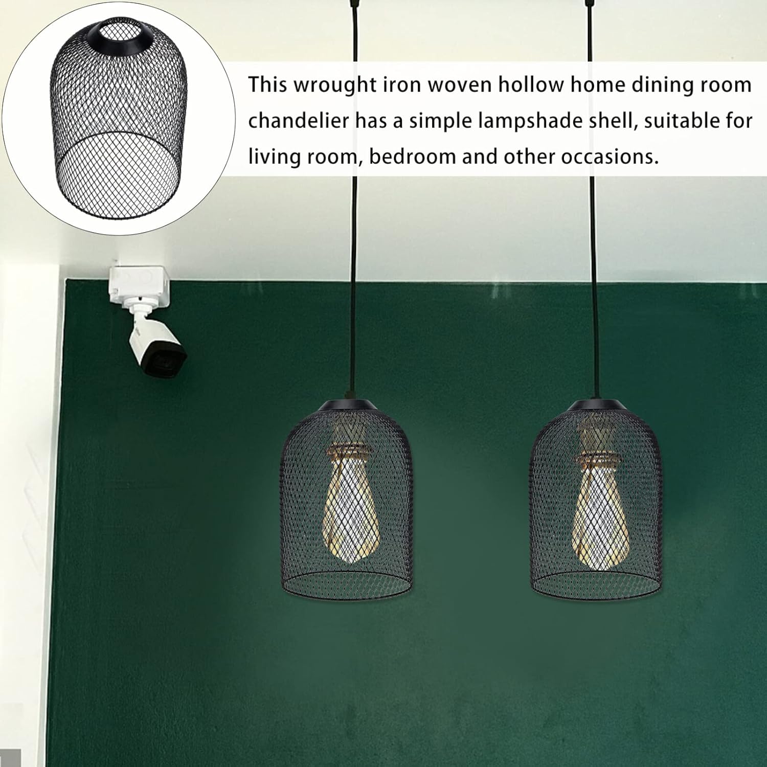 Mobestech Copertura per Luce Scavata 20x15cm, Nera - immagine 6