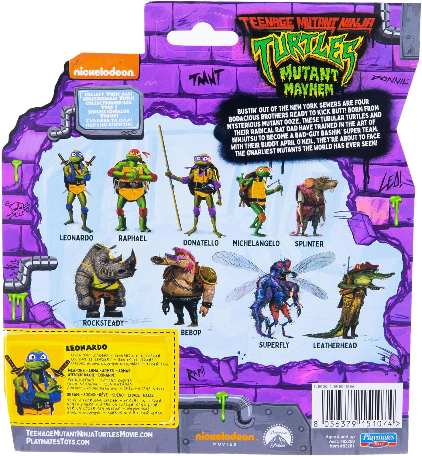 Giochi Preziosi - Leonardo Tartarughe Ninja Caos Mutante - immagine 3