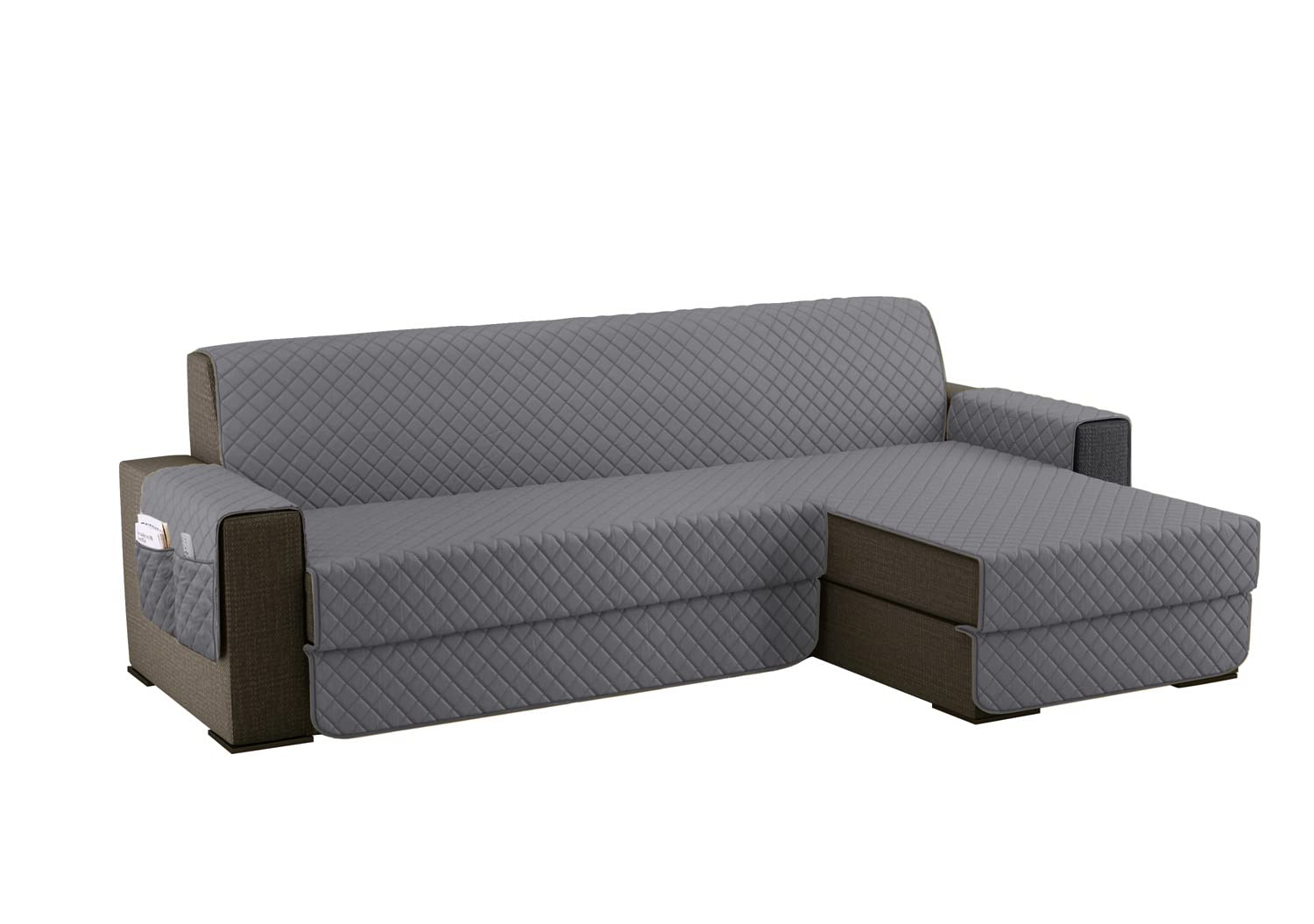 Copridivano 3 Posti con Penisola Impermeabile L 250CM