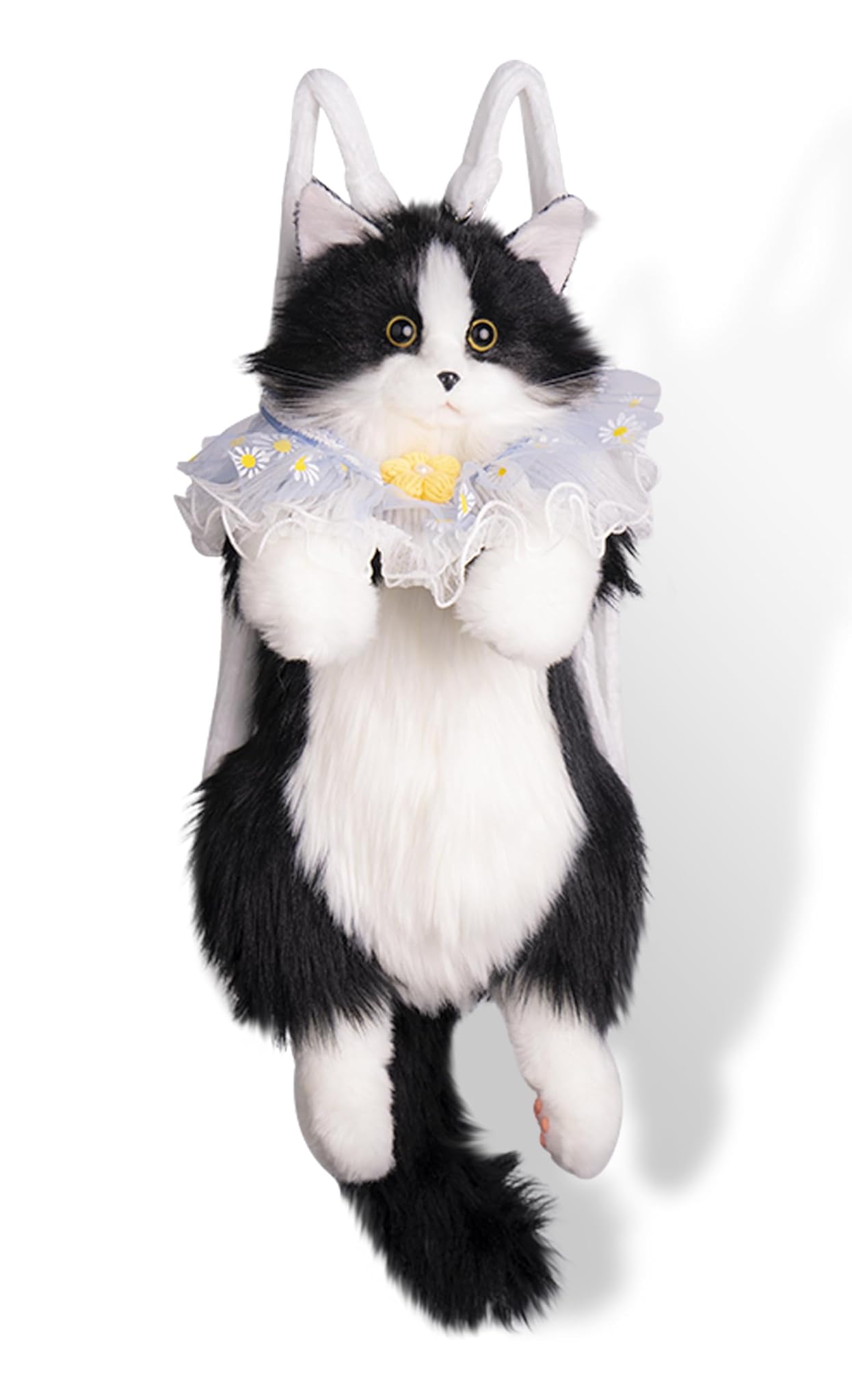 Chongker Gatto Ragdoll Peluche Realistico Fatto a Mano