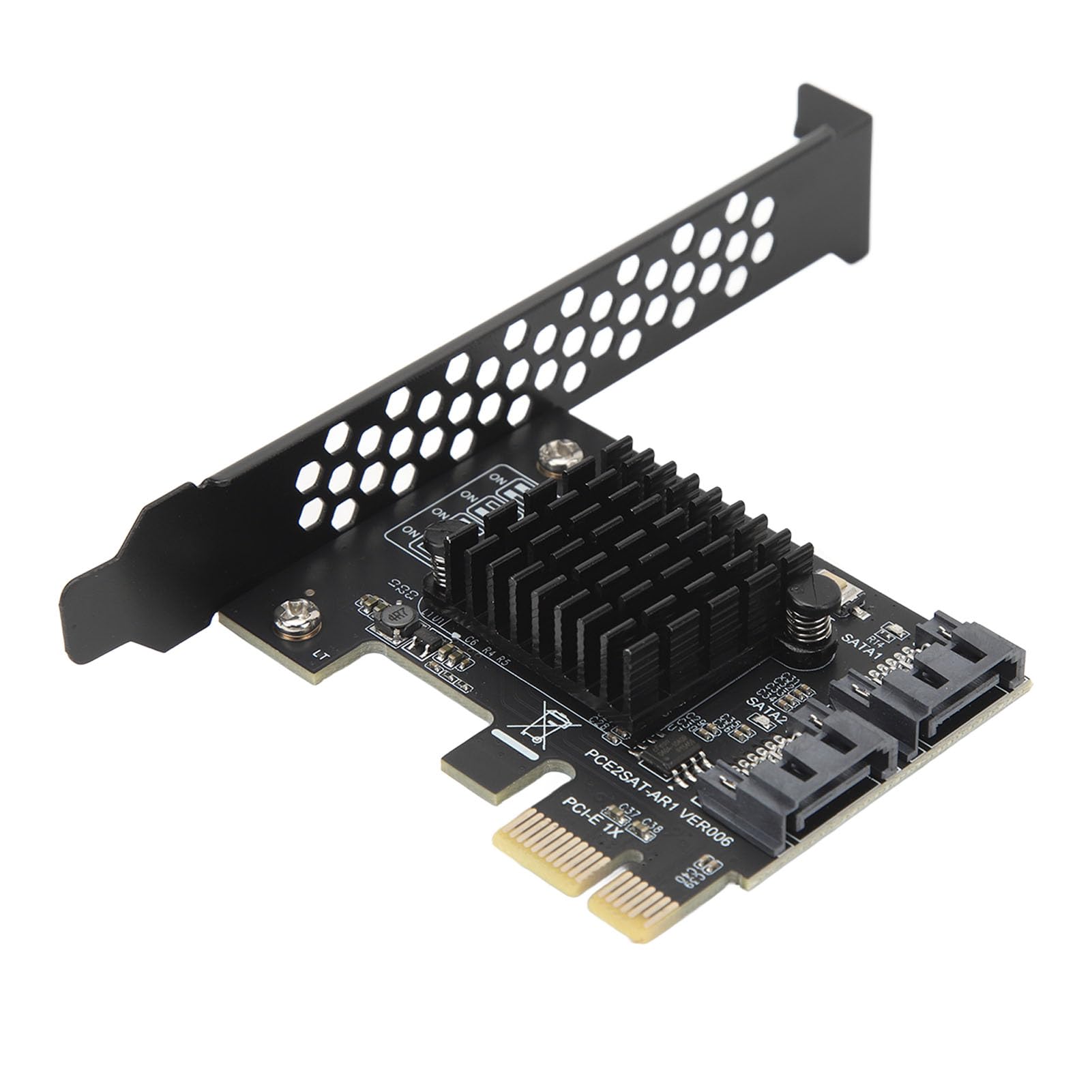 Scheda di Espansione PCIe a SATA 3.0 - 2 Porte RAID