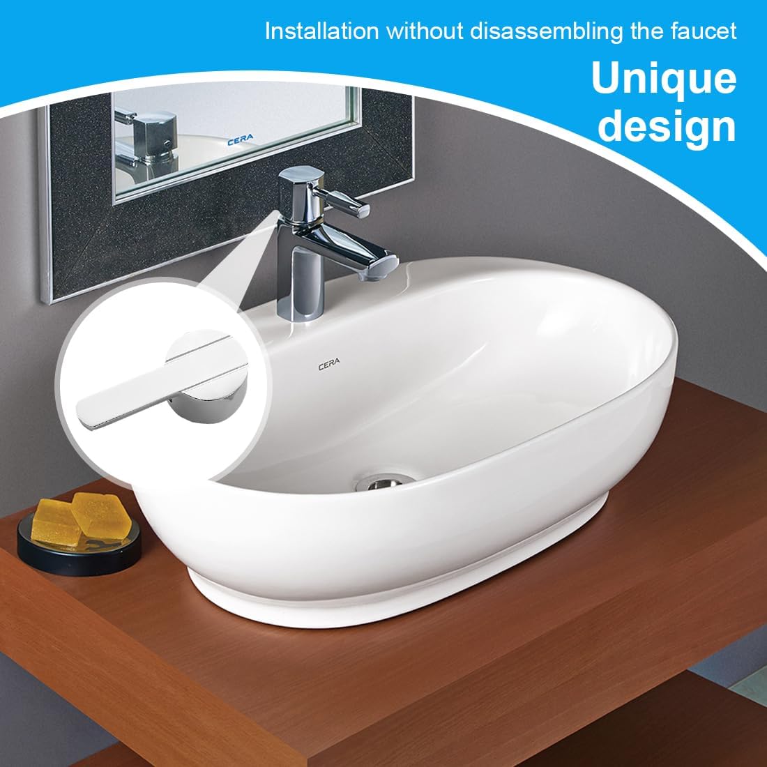 Nhpy Maniglia Miscelatore Doccia a Leva - immagine 5