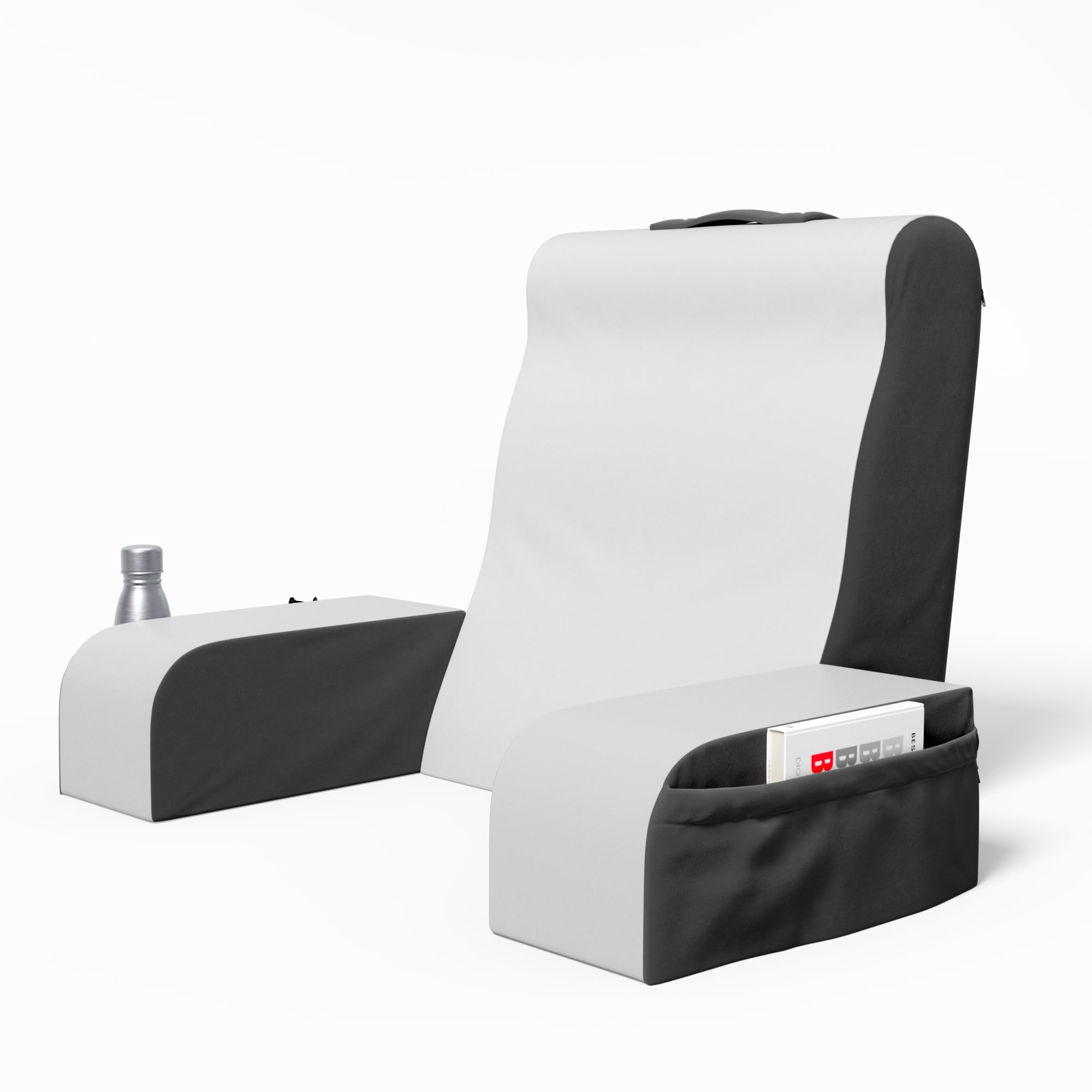 Kolbs Cuscino da Lettura in Schiuma Solida con Braccioli