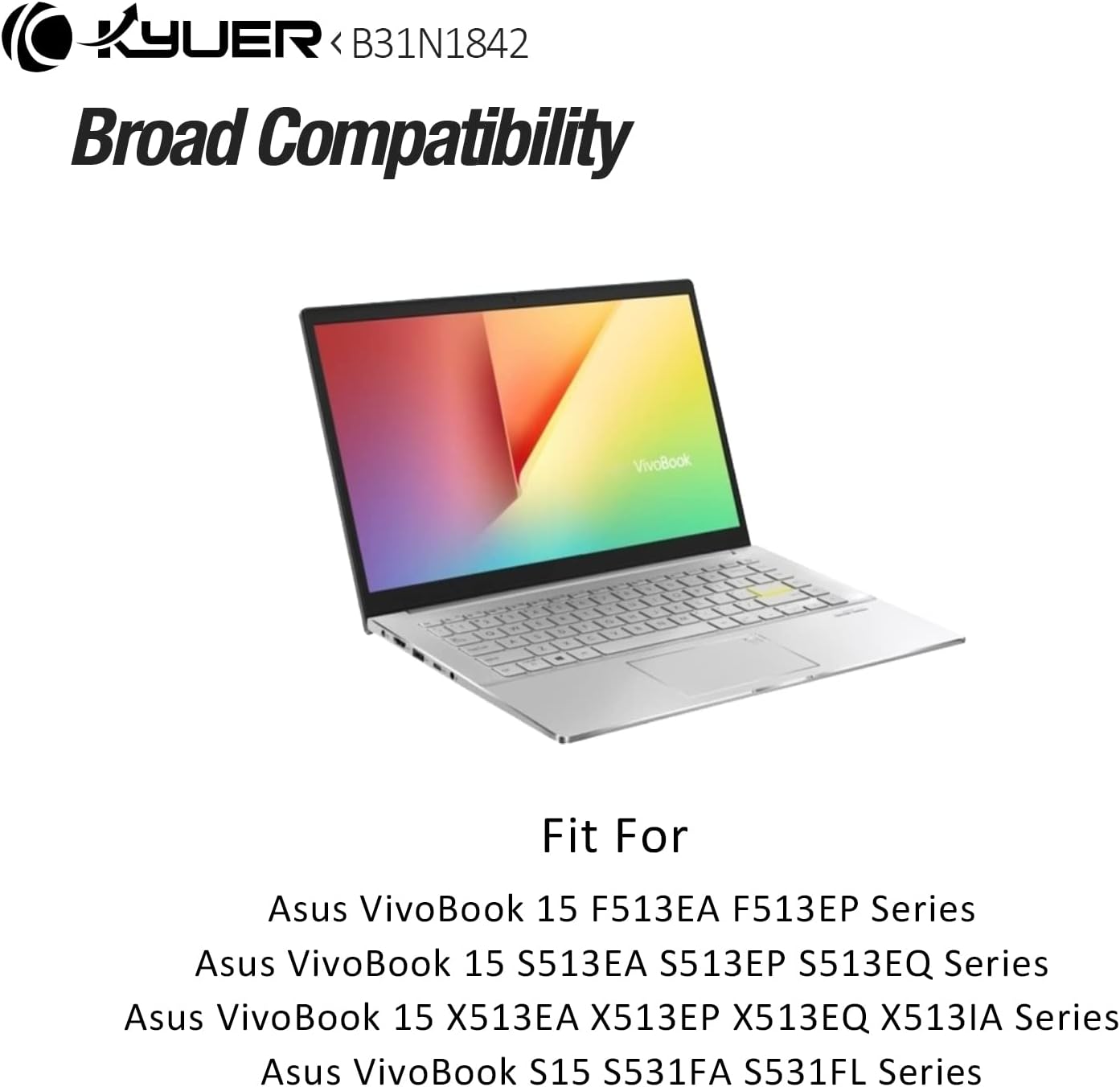 B31N1842 Batteria 42Wh per Asus VivoBook S15 S531 X531 - immagine 2