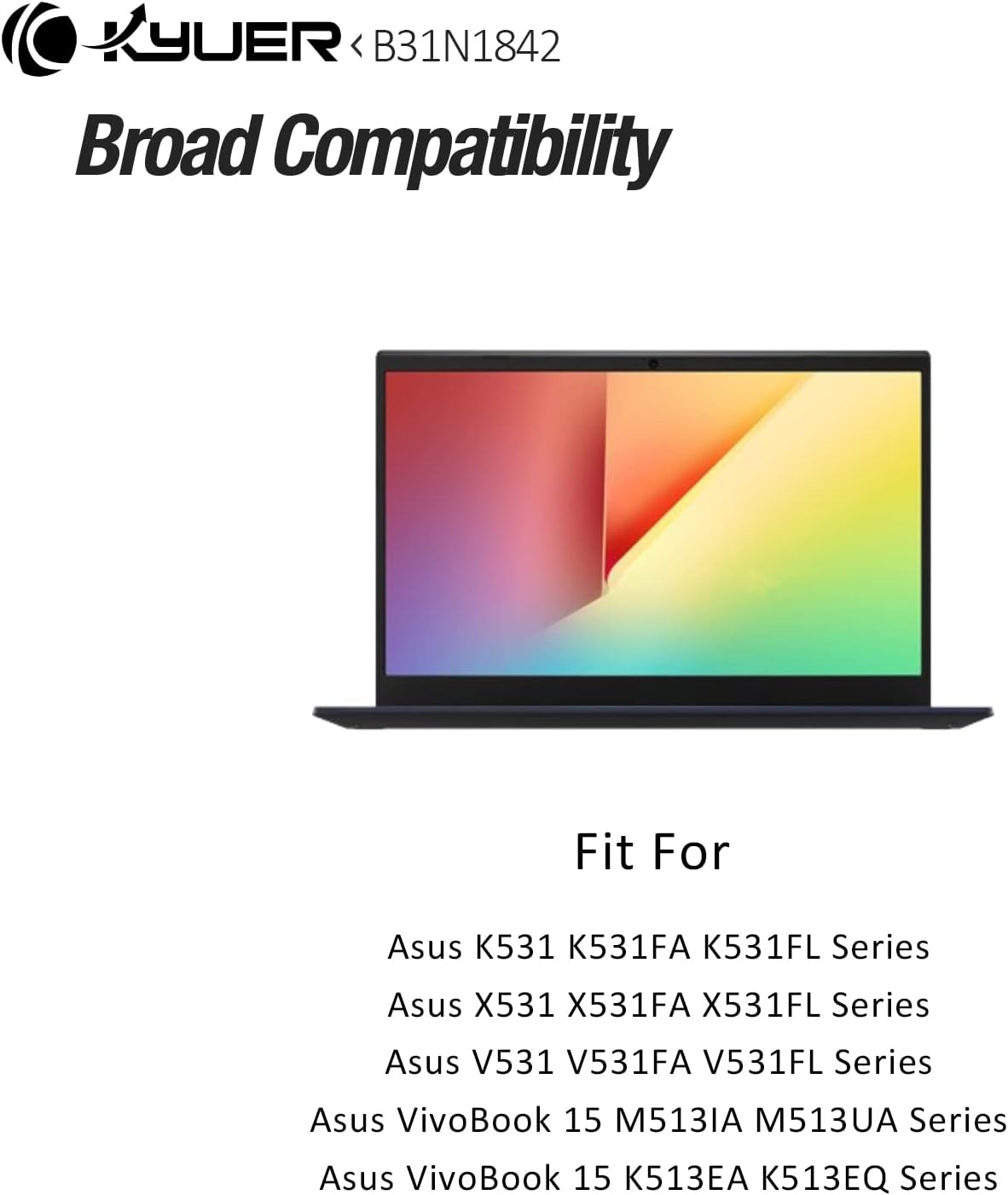 B31N1842 Batteria 42Wh per Asus VivoBook S15 S531 X531 - immagine 3