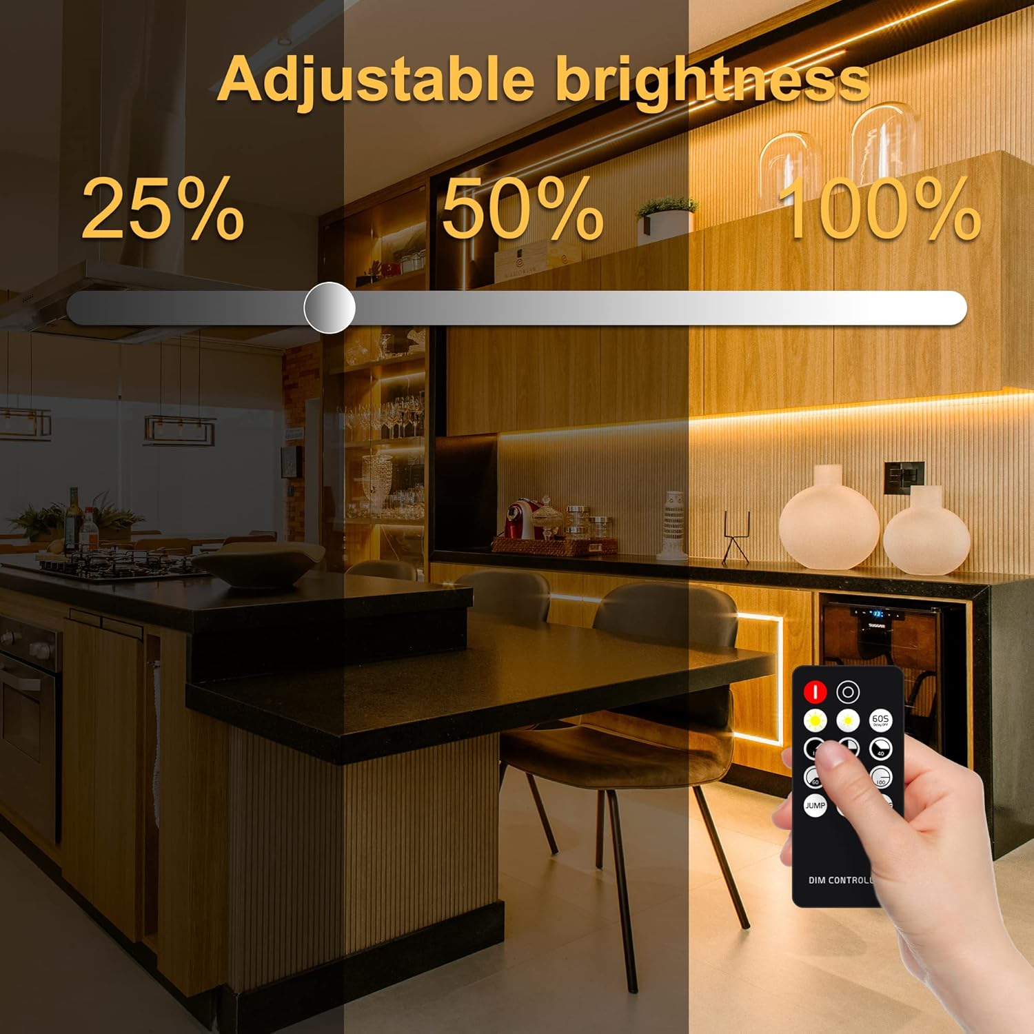 Ttway Striscia LED COB 2700K Bianca Calda 10 metri - immagine 2