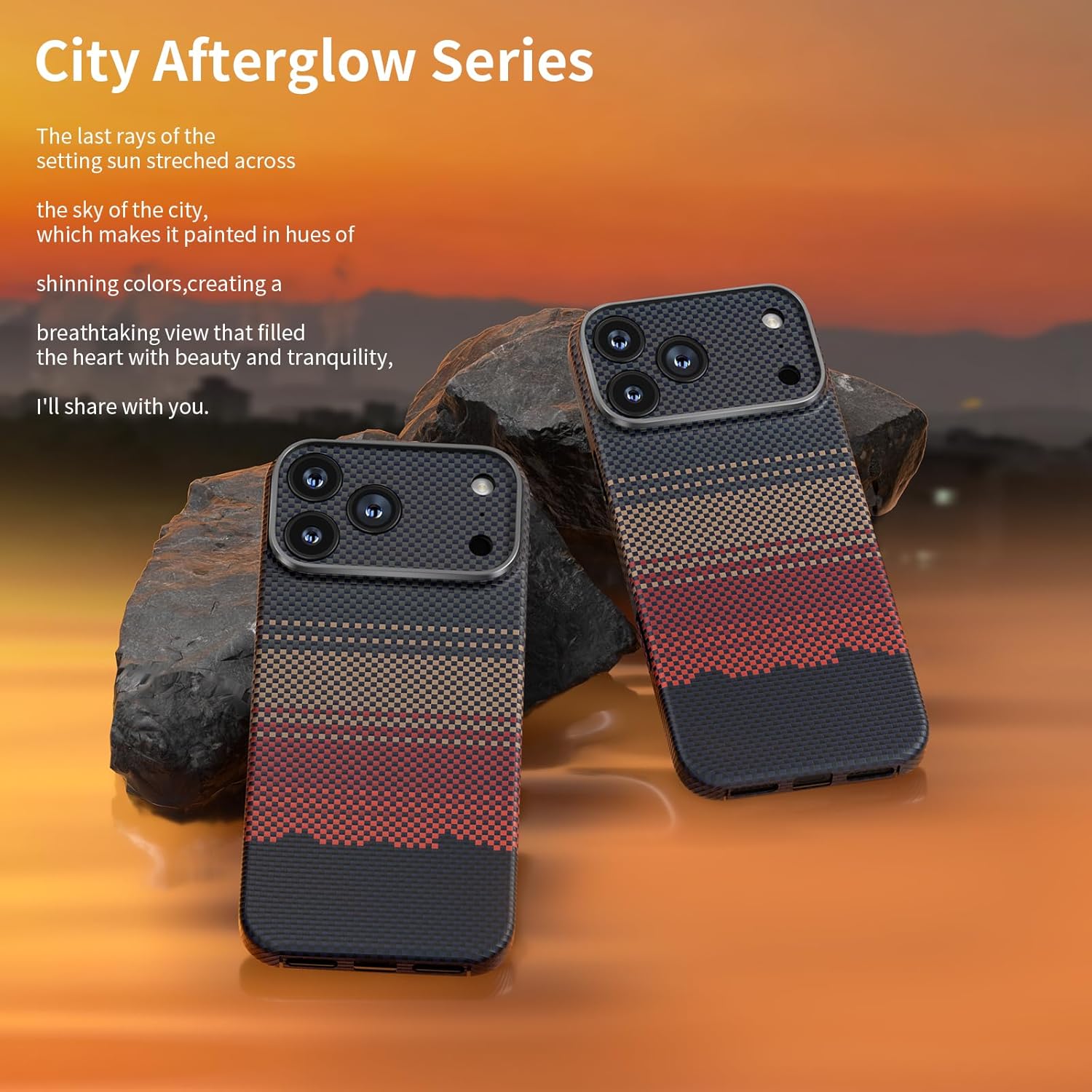 Memumi Custodia iPhone 17 Pro Max in Fibra Aramid 1500D - immagine 5