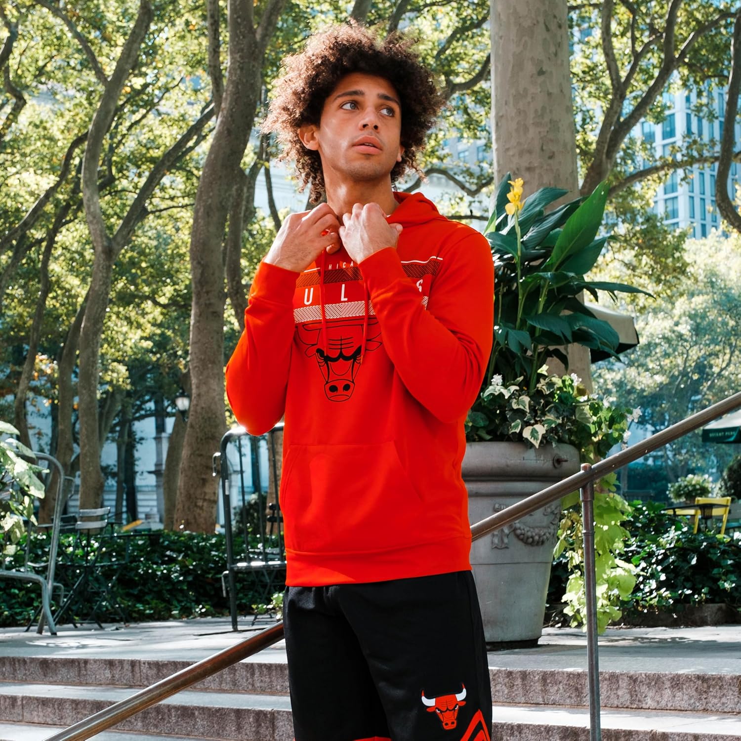 Ultra Game NBA Midtown Hoodie Pullover Uomo, XXL - immagine 4